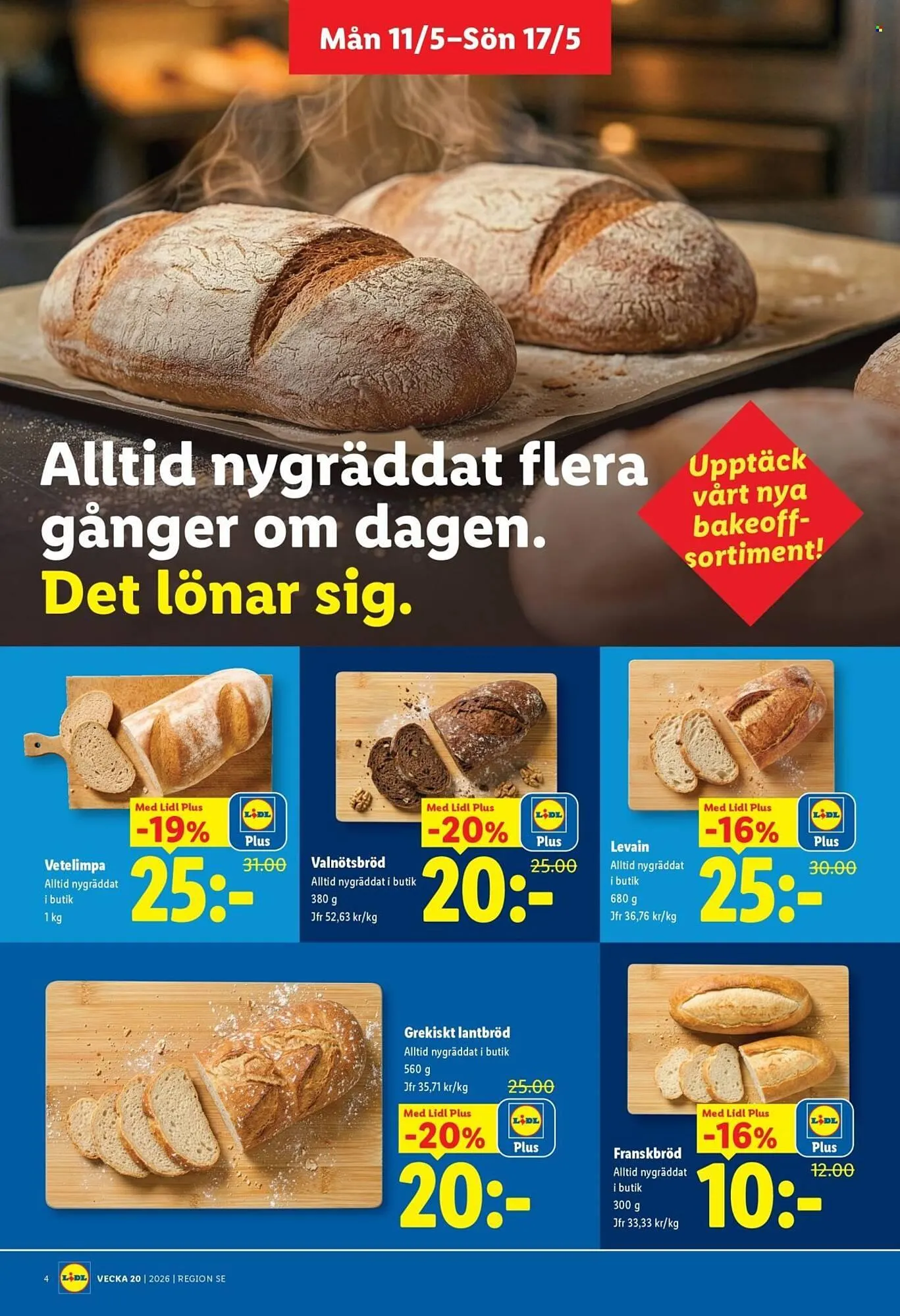 Lidl reklamblad från 11 maj till 17 maj 2026 - Reklamblad sidor 4