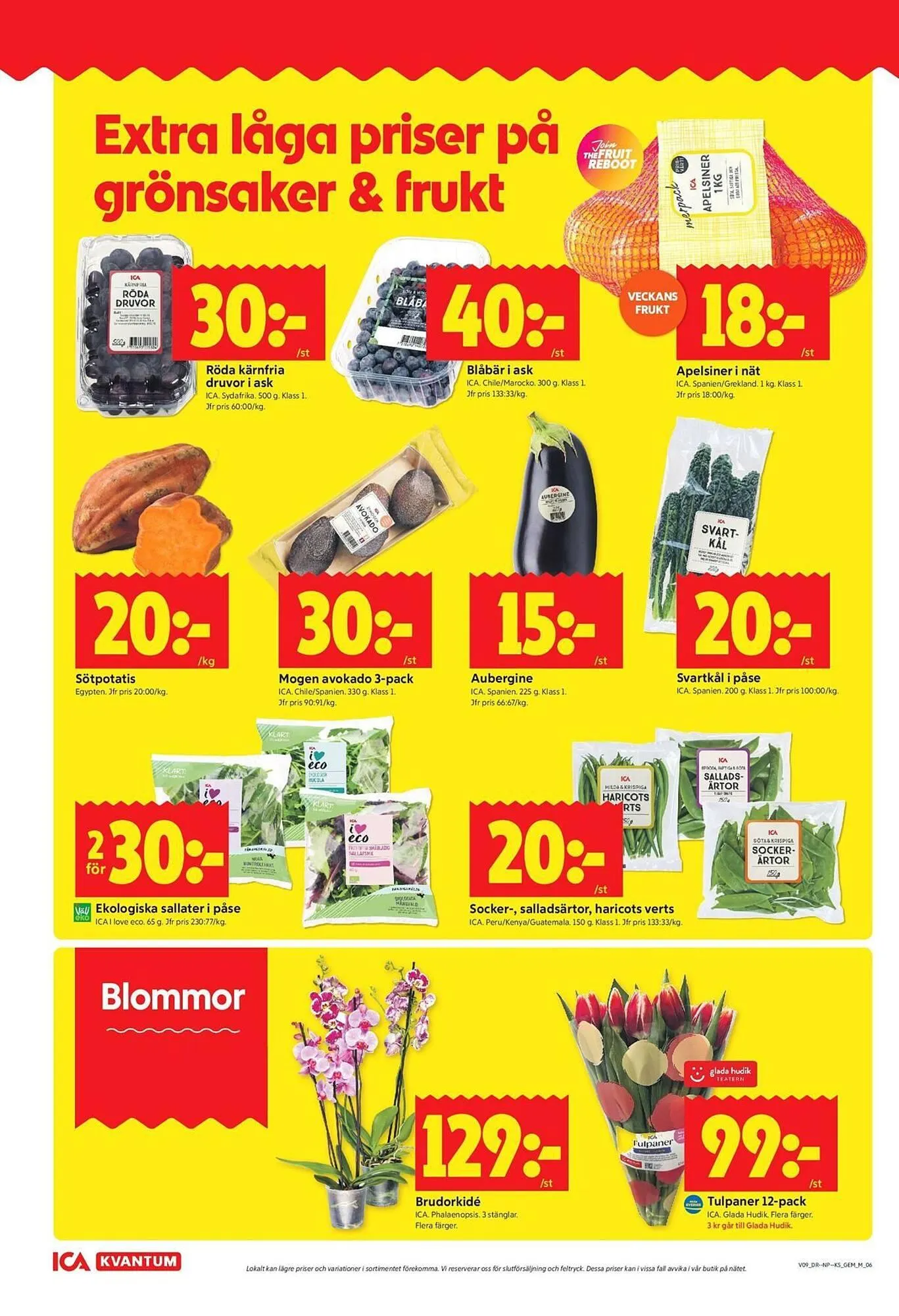 ICA Kvantum reklamblad från 23 februari till 1 mars 2026 - Reklamblad sidor 6