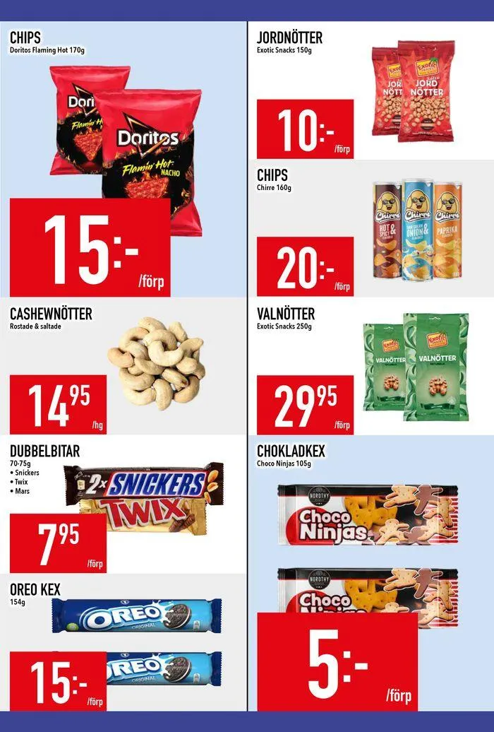 Veckans erbjudanden från 12 augusti till 26 augusti 2024 - Reklamblad sidor 15