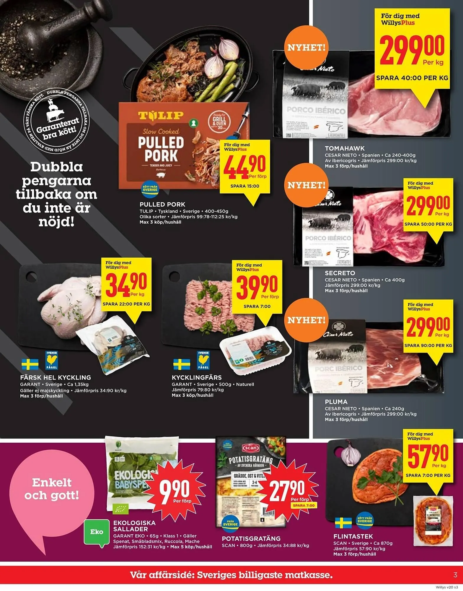 Willys reklamblad från 12 maj till 18 maj 2025 - Reklamblad sidor 3