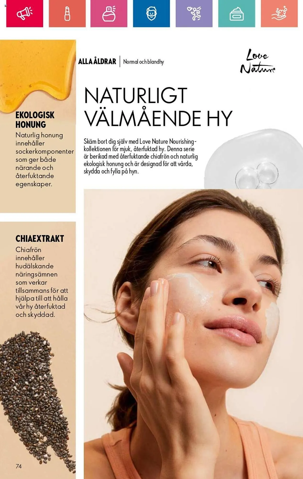 Oriflame reklamblad från 24 oktober till 13 november 2024 - Reklamblad sidor 74