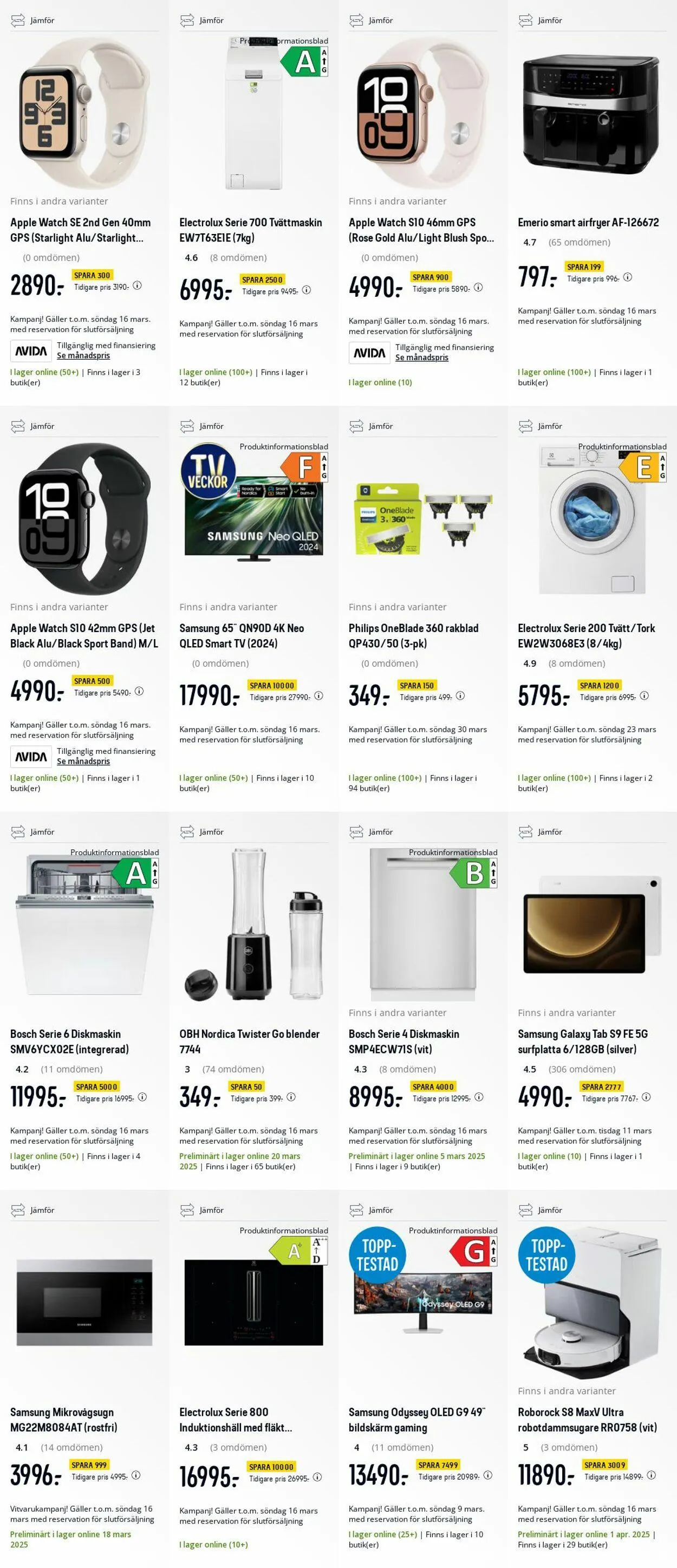 Elgiganten från 3 mars till 9 mars 2025 - Reklamblad sidor 31