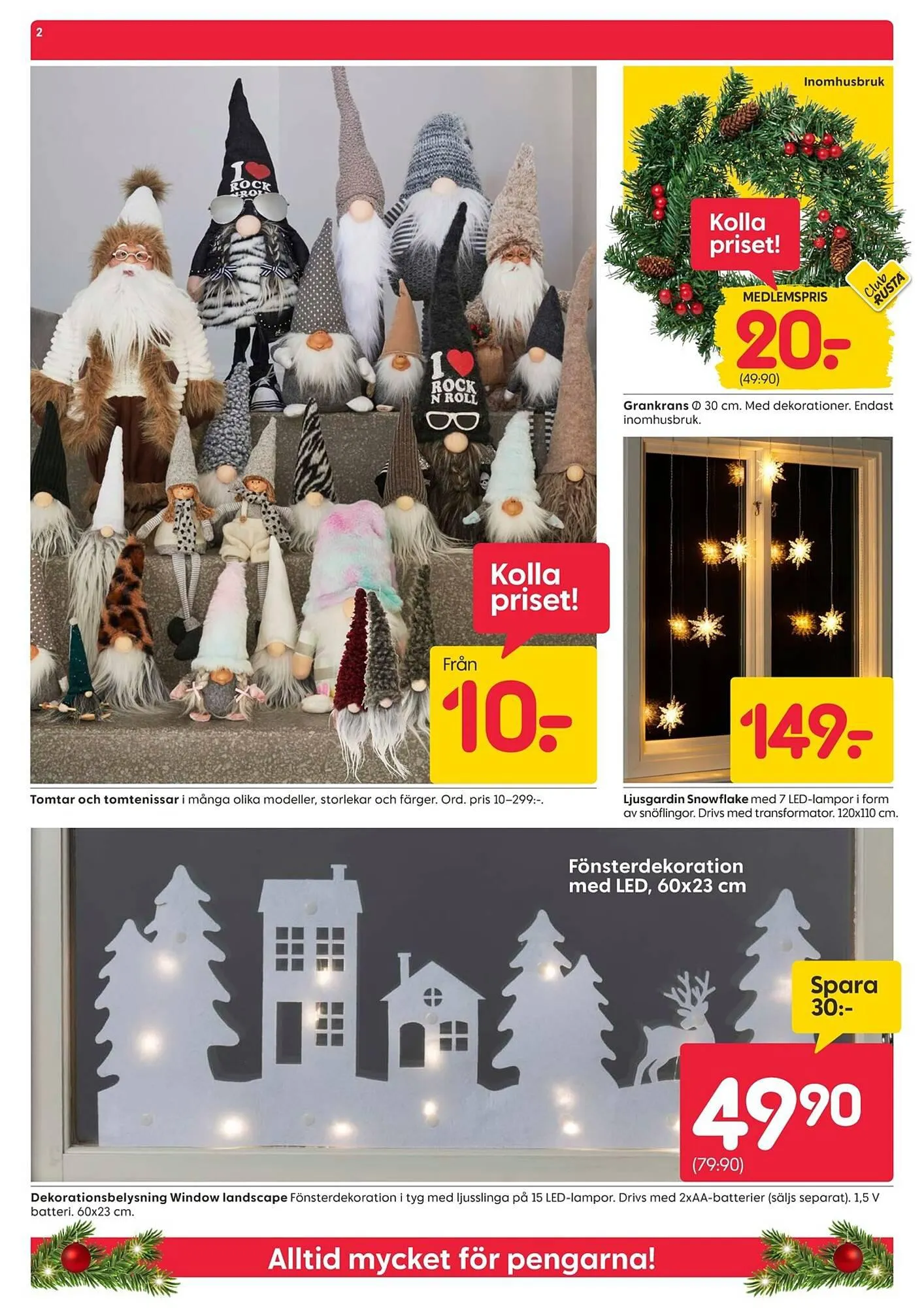Rusta reklamblad från 6 november till 12 november 2023 - Reklamblad sidor 2