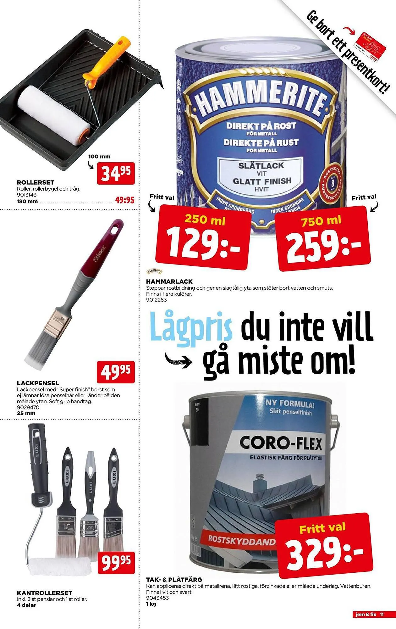 Jem&Fix reklamblad från 16 juli till 23 juli 2023 - Reklamblad sidor 11