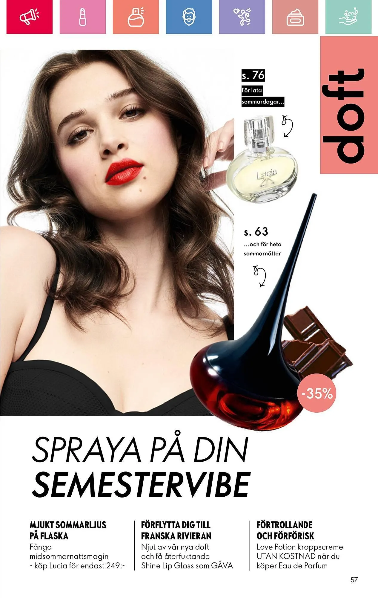 Oriflame reklamblad från 13 juli till 2 augusti 2025 - Reklamblad sidor 57