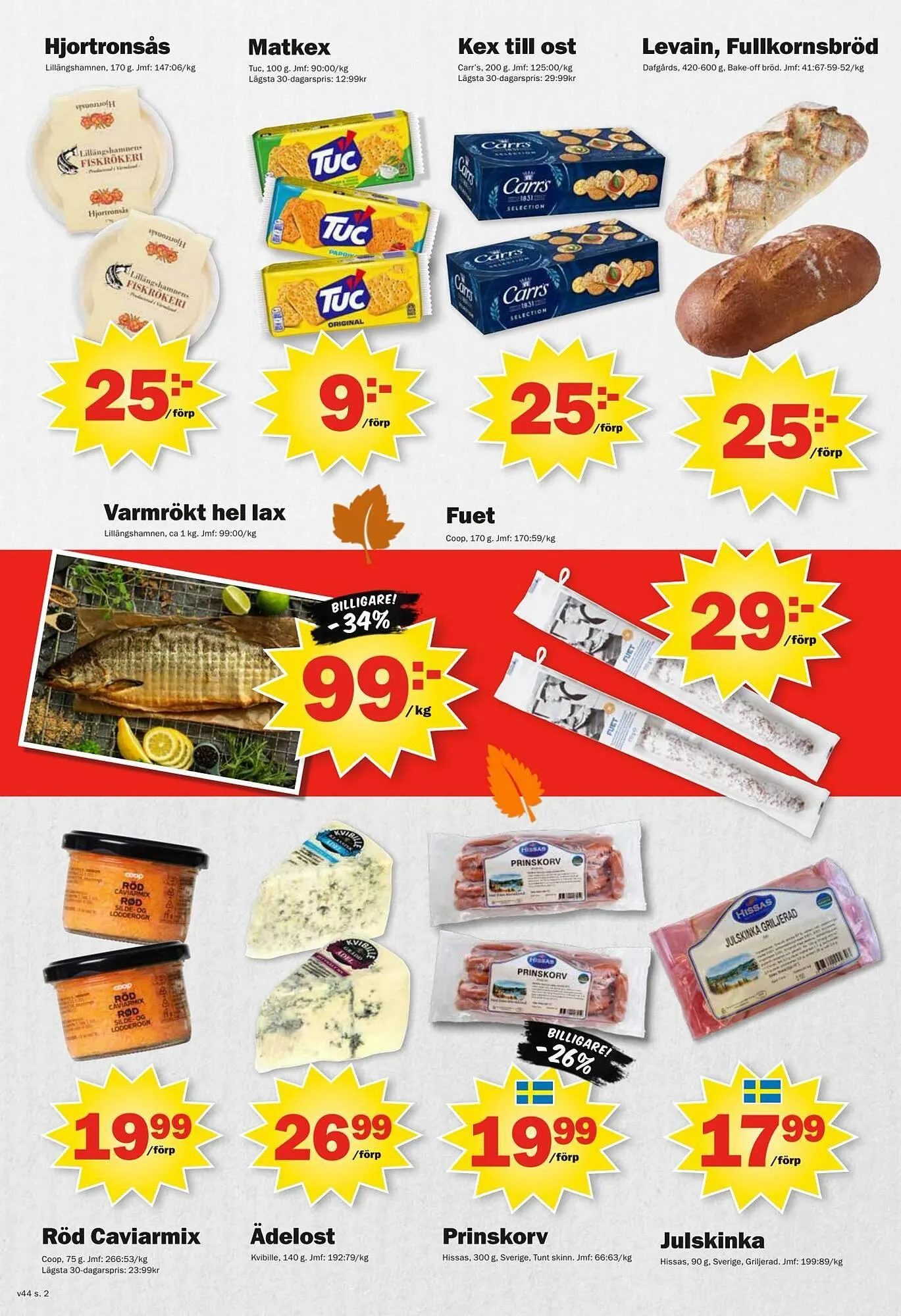 Pekås reklamblad från 27 oktober till 2 november 2025 - Reklamblad sidor 2