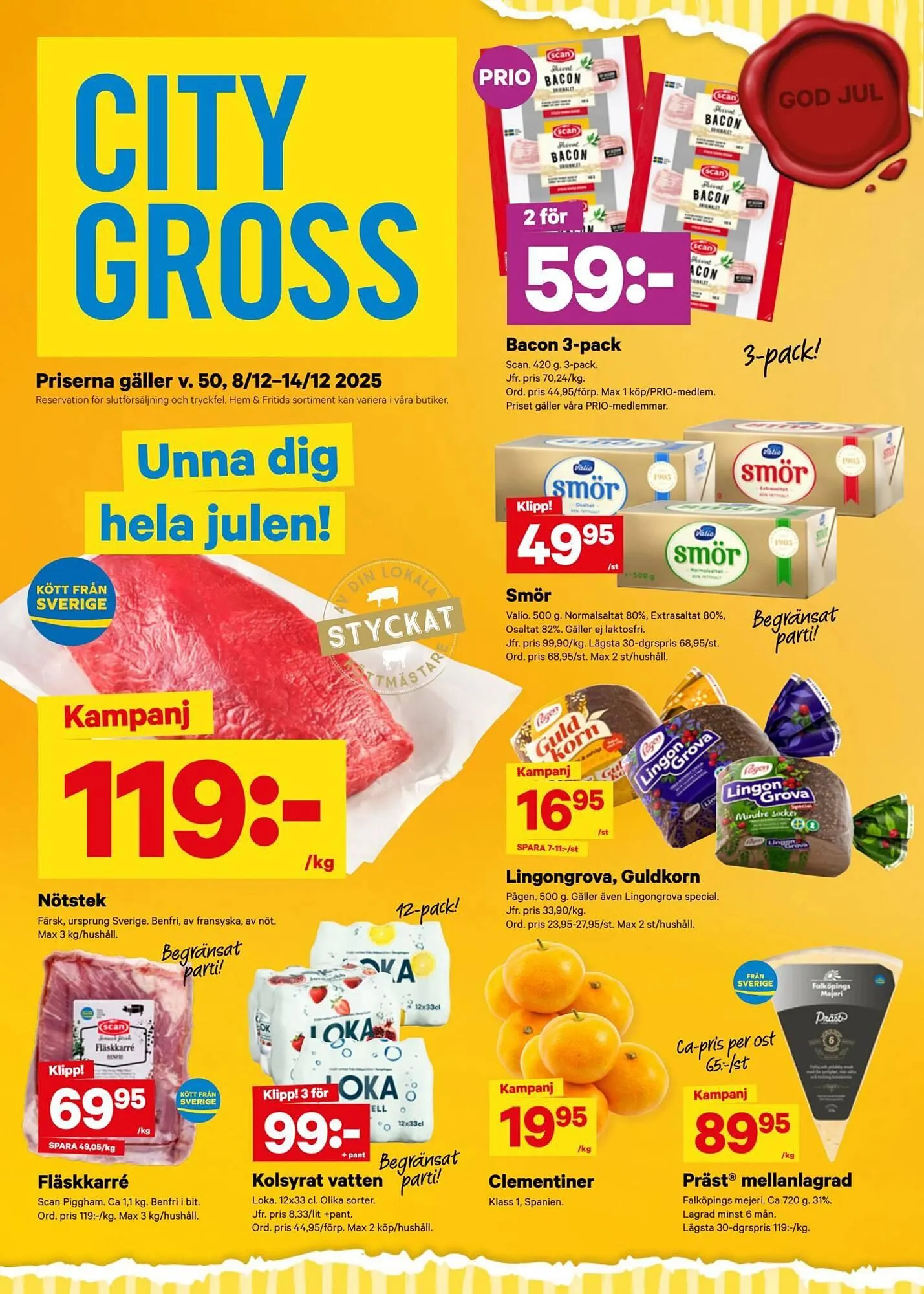 City Gross reklamblad - 1