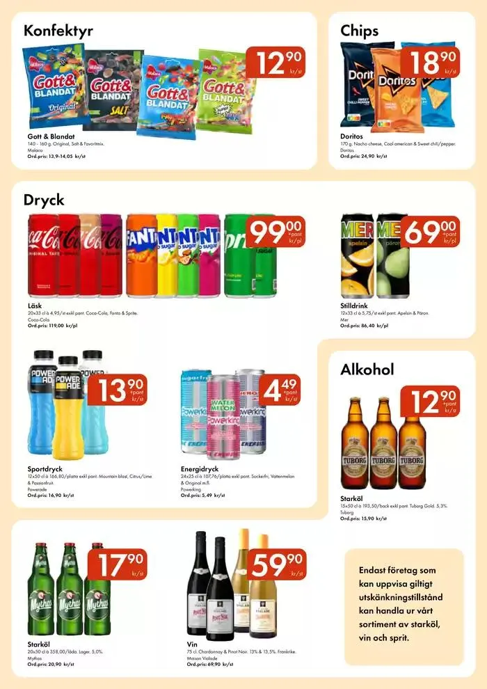 Snabbgross Kampanjblad v. 1–2 från 30 december till 13 januari 2025 - Reklamblad sidor 8