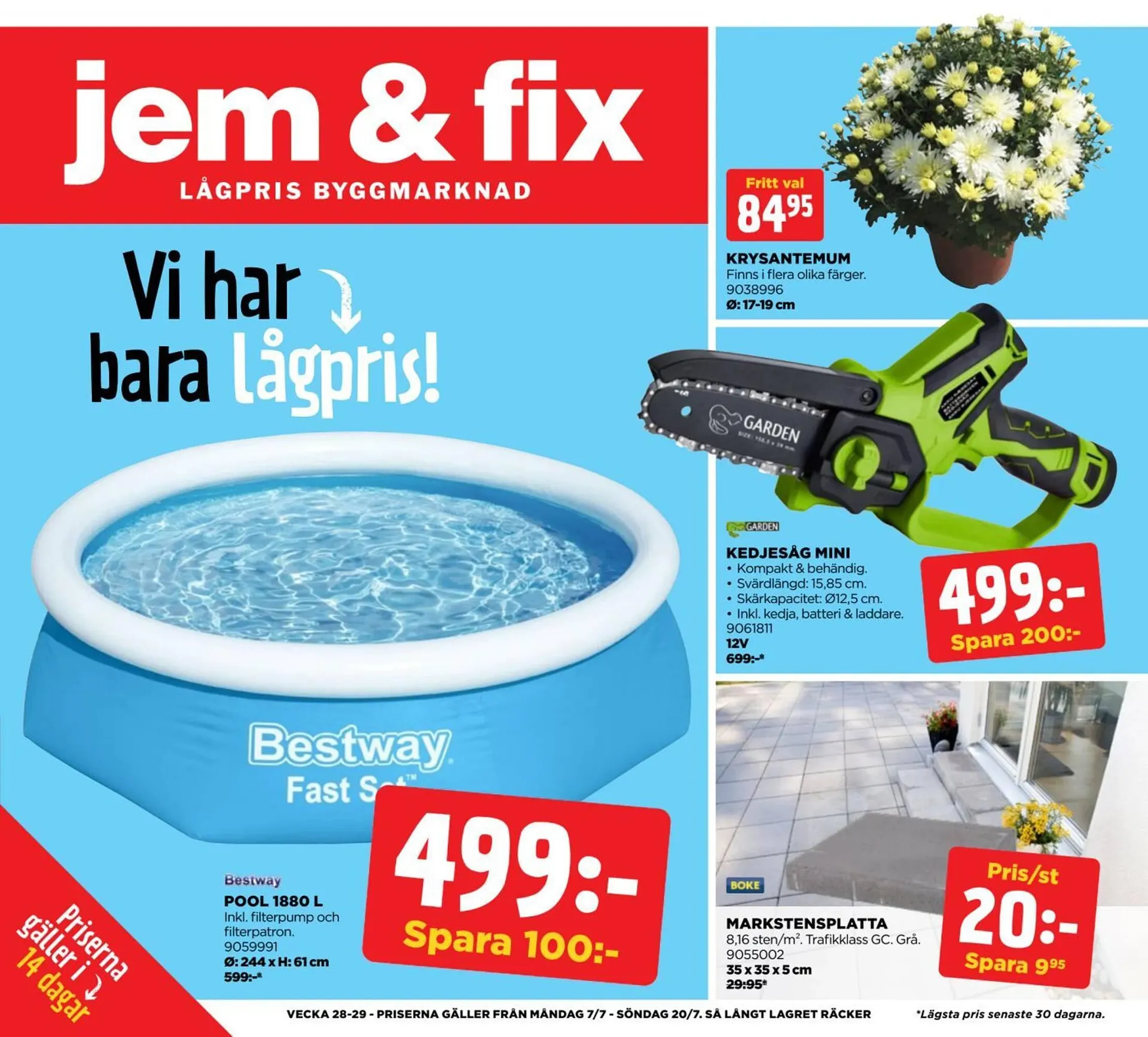 Jem&Fix reklamblad - 1