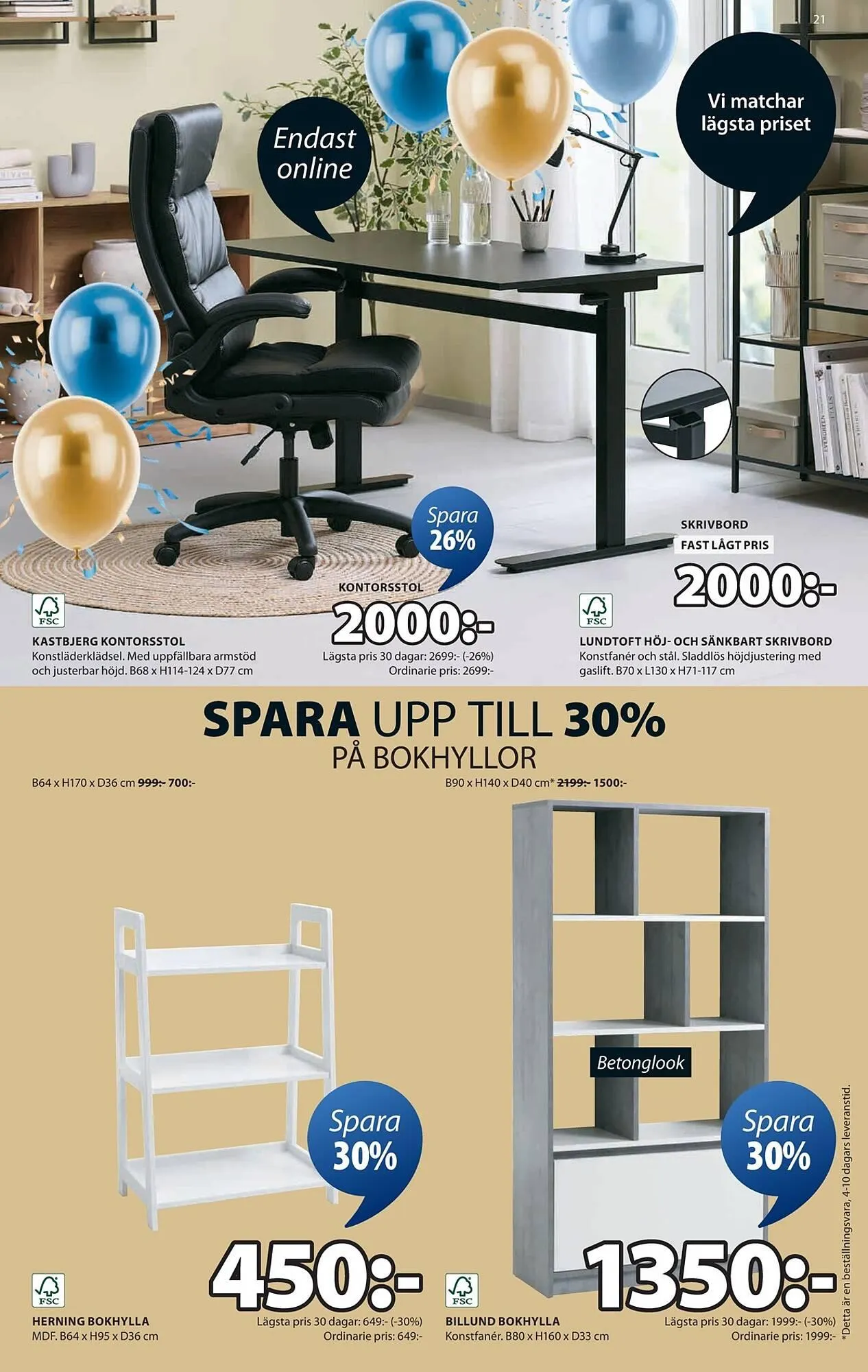 JYSK reklamblad från 21 april till 4 maj 2025 - Reklamblad sidor 22