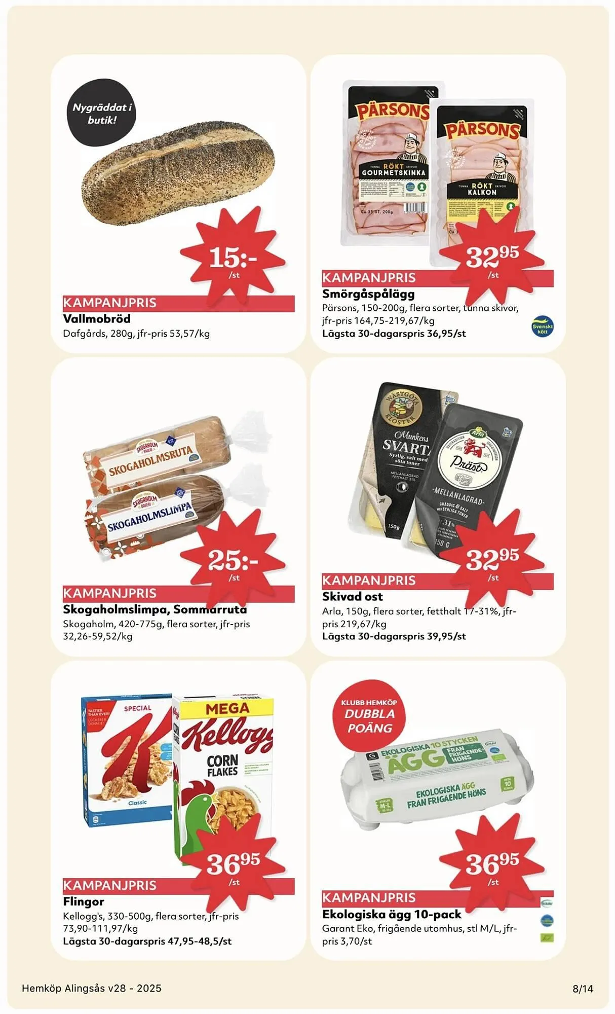 Östenssons reklamblad från 7 juli till 14 juli 2025 - Reklamblad sidor 8