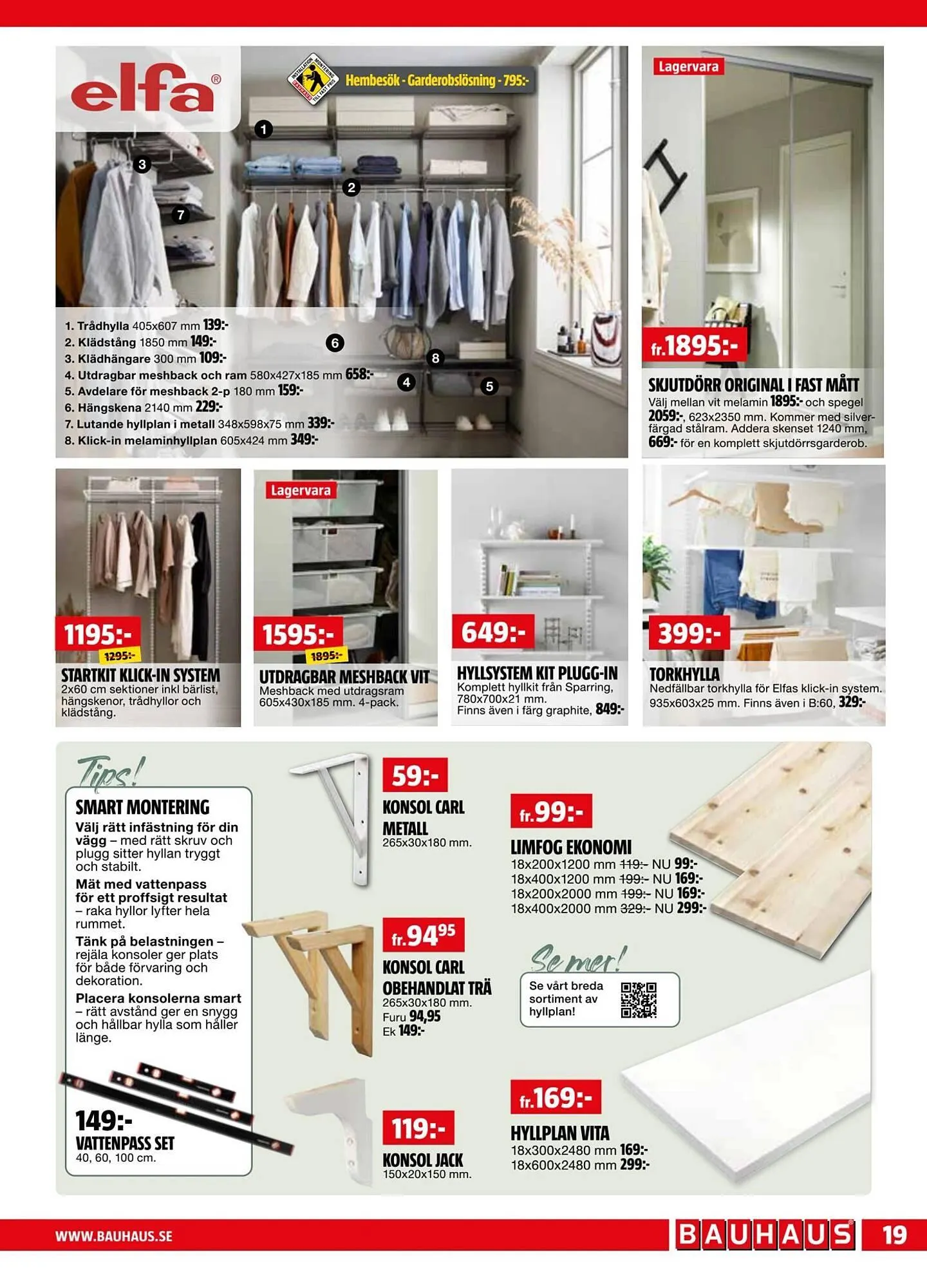 Bauhaus reklamblad från 2 mars till 16 mars 2026 - Reklamblad sidor 19