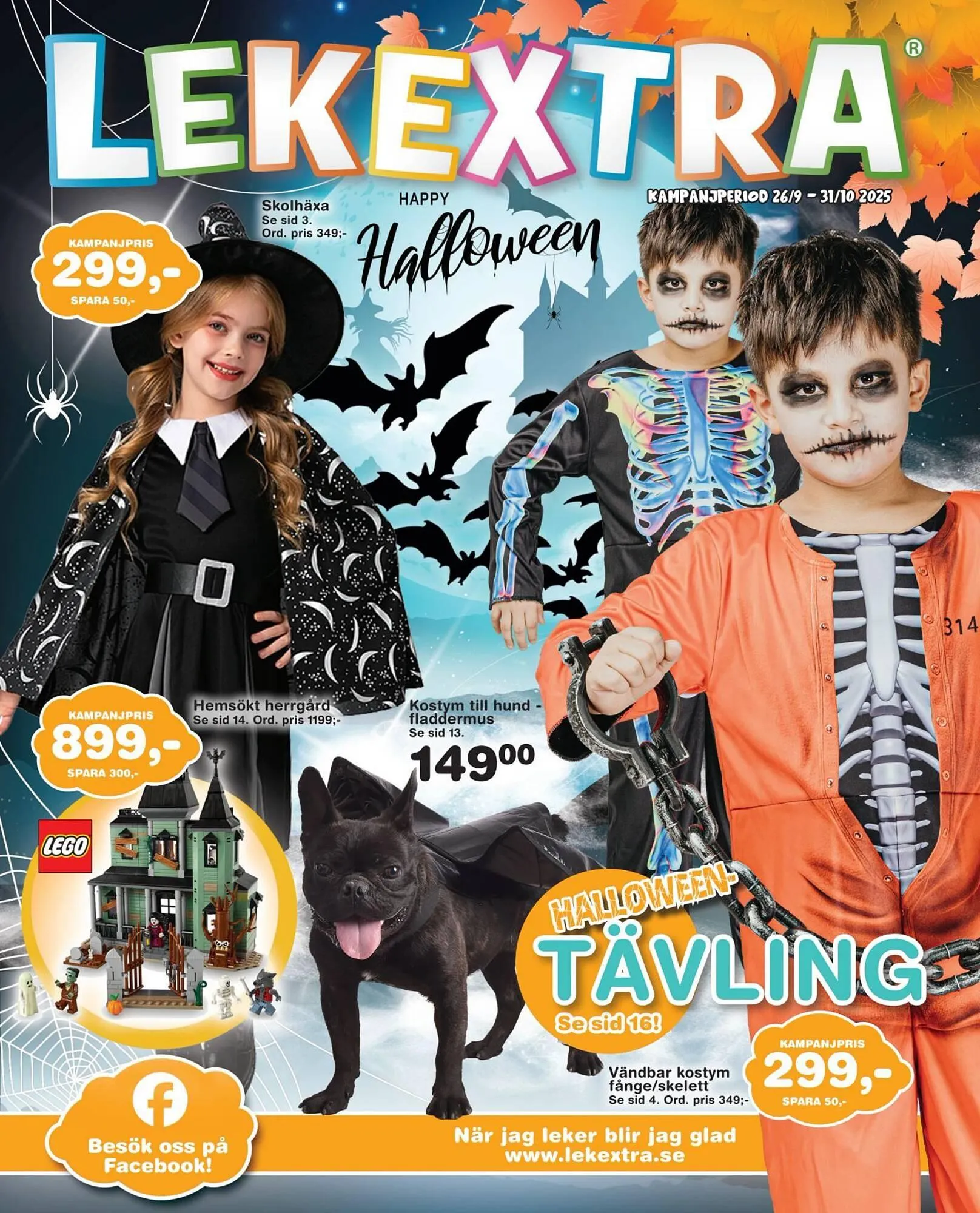 Lekextra reklamblad från 26 september till 31 oktober 2025 - Reklamblad sidor 1