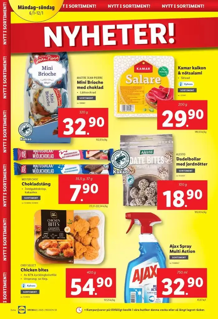 Aktuella deals och erbjudanden från 6 januari till 12 januari 2025 - Reklamblad sidor 14