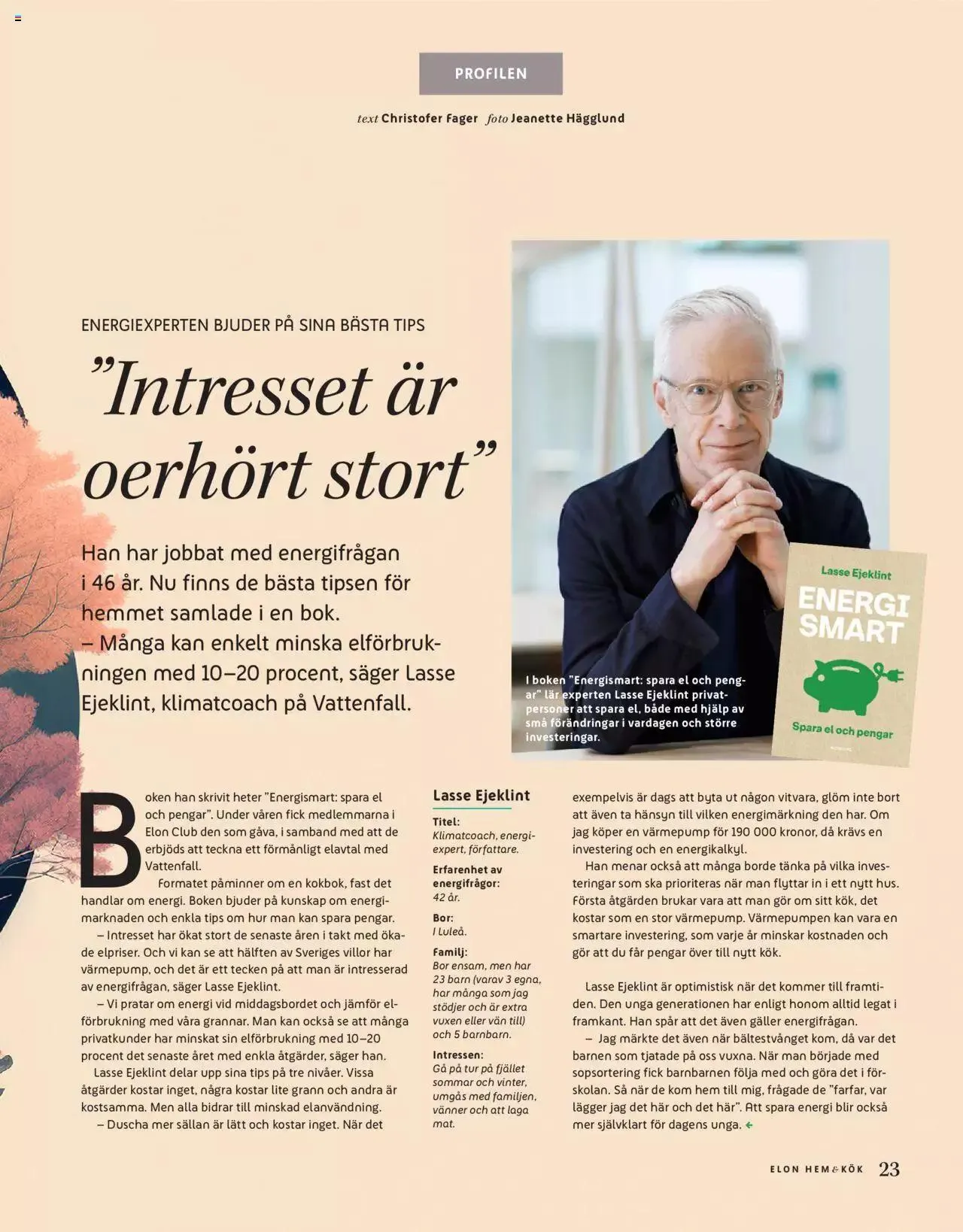 Elon - Katalog Hem & Kök nr. 3/2023 från 11 september till 31 december 2023 - Reklamblad sidor 23