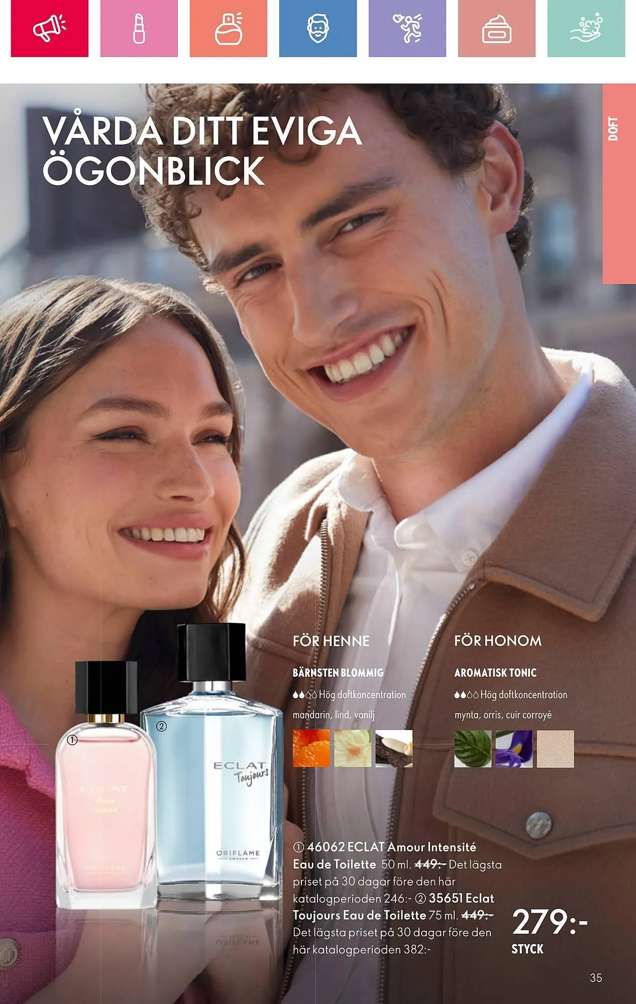 Oriflame reklamblad från 26 januari till 15 februari 2025 - Reklamblad sidor 35