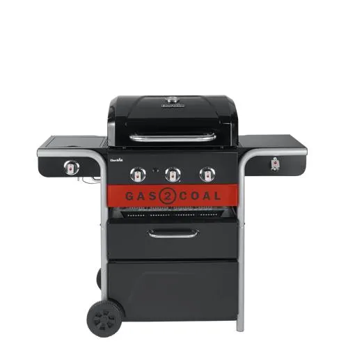 hybridgrill med 3 brännare & sidobrännare