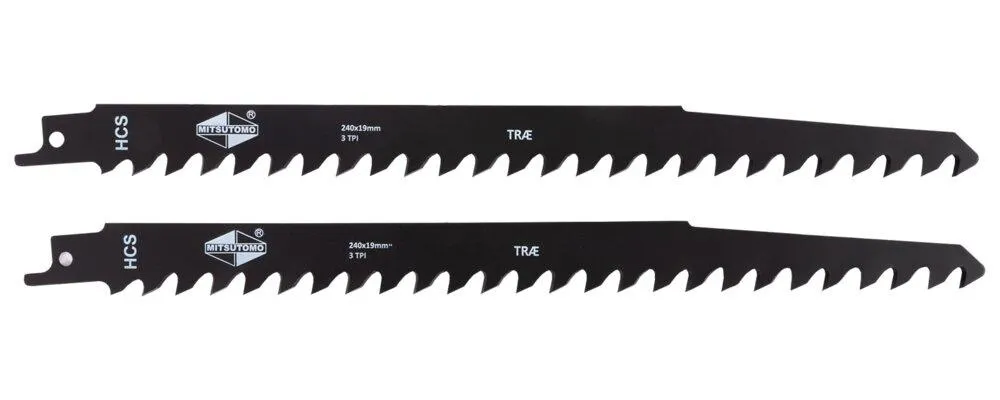Tigersågblad trä 240 mm 2-pack