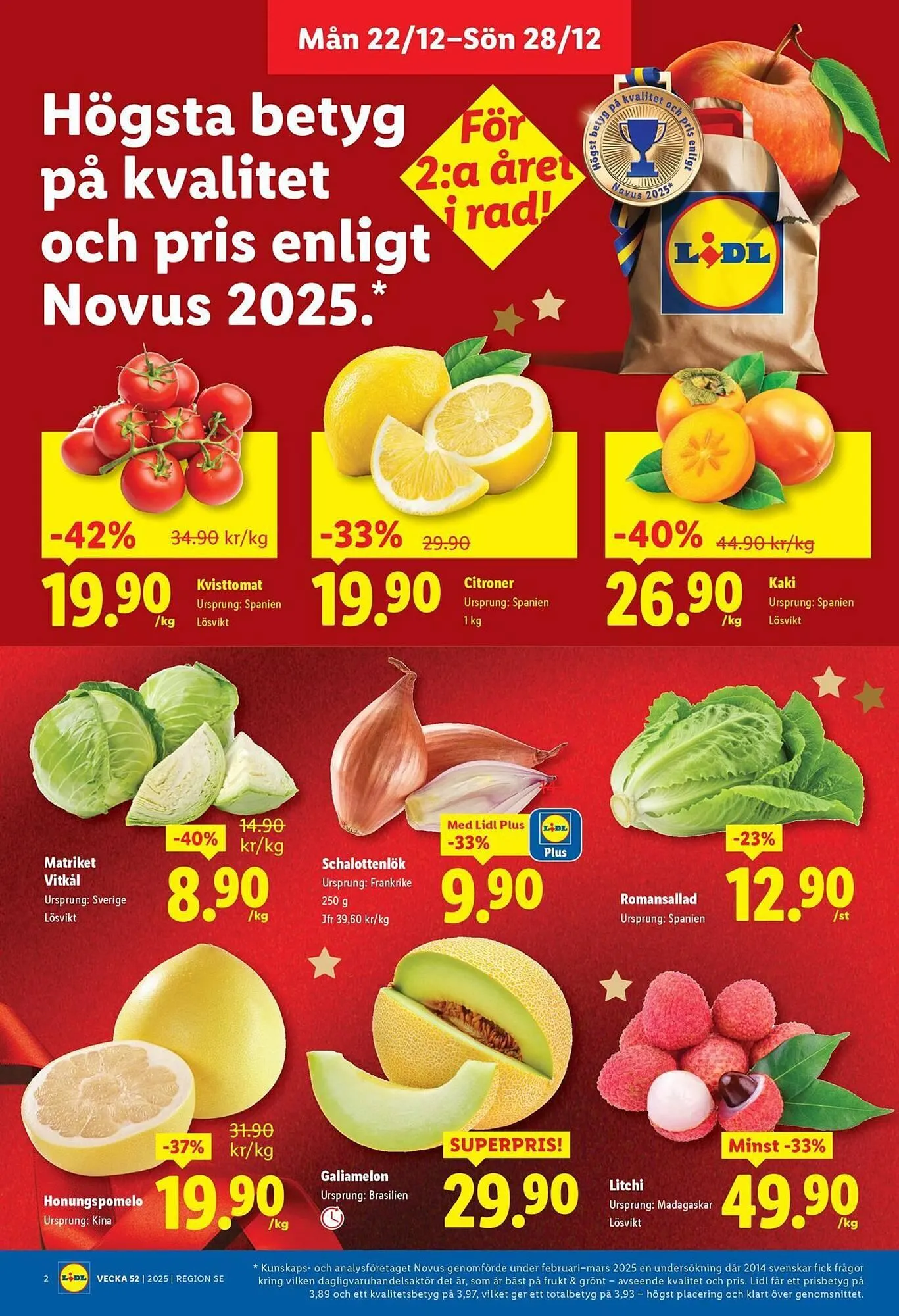 Lidl reklamblad från 22 december till 28 december 2025 - Reklamblad sidor 2