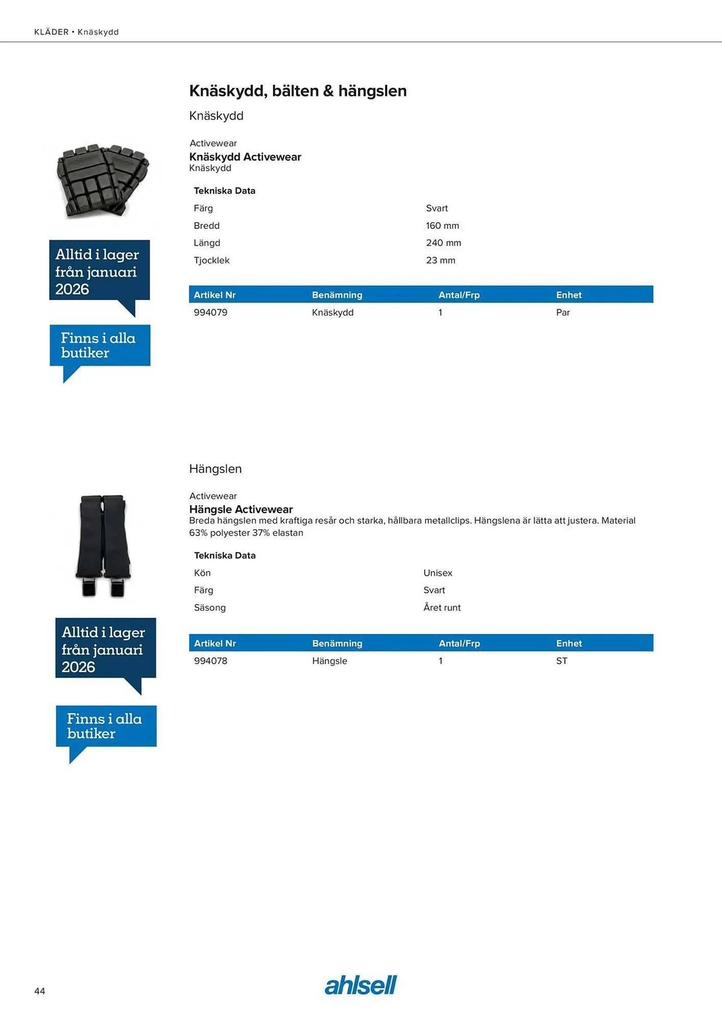 Ahlsell reklamblad från 11 september till 21 november 2025 - Reklamblad sidor 46
