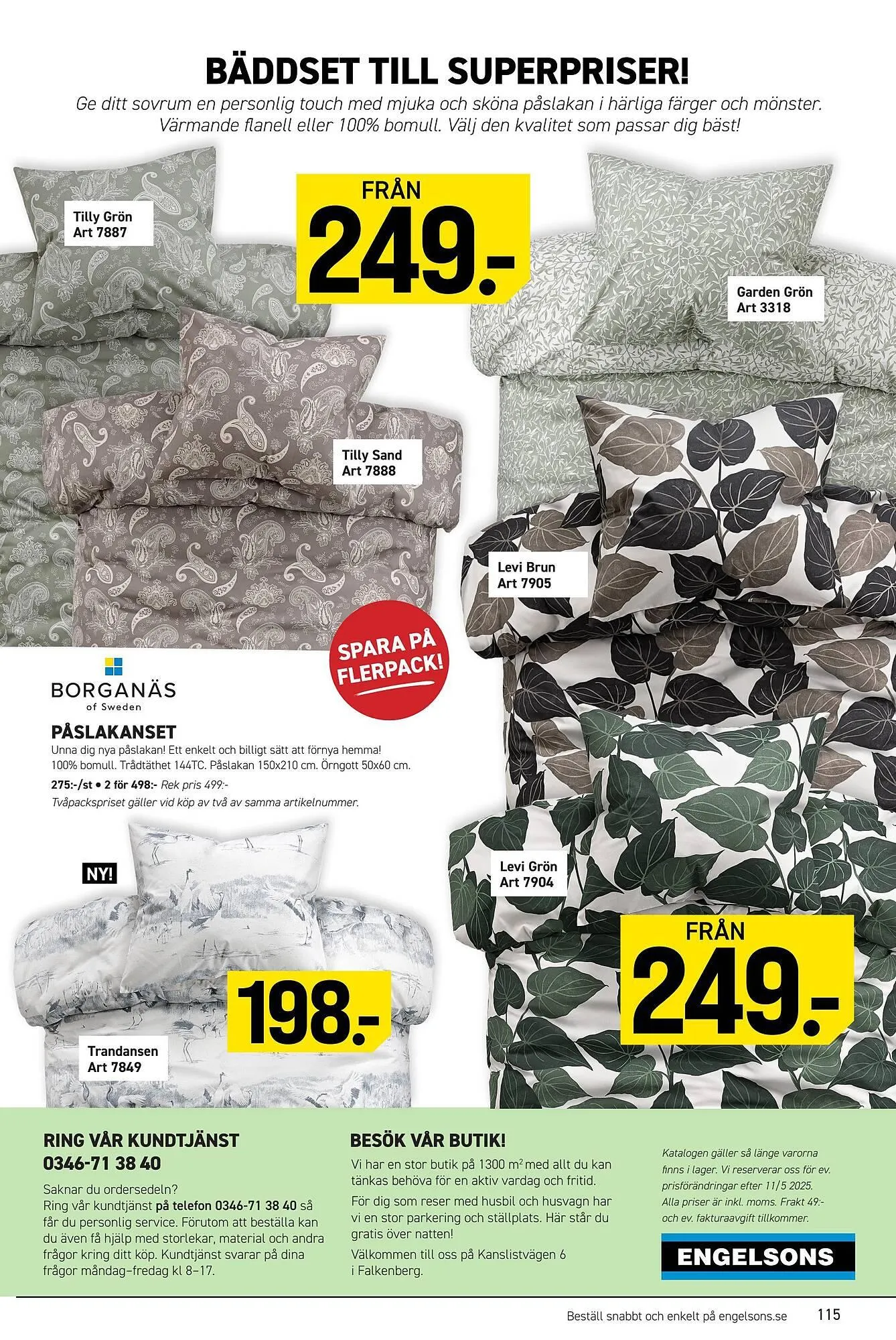 Engelsons reklamblad från 17 mars till 24 mars 2025 - Reklamblad sidor 115