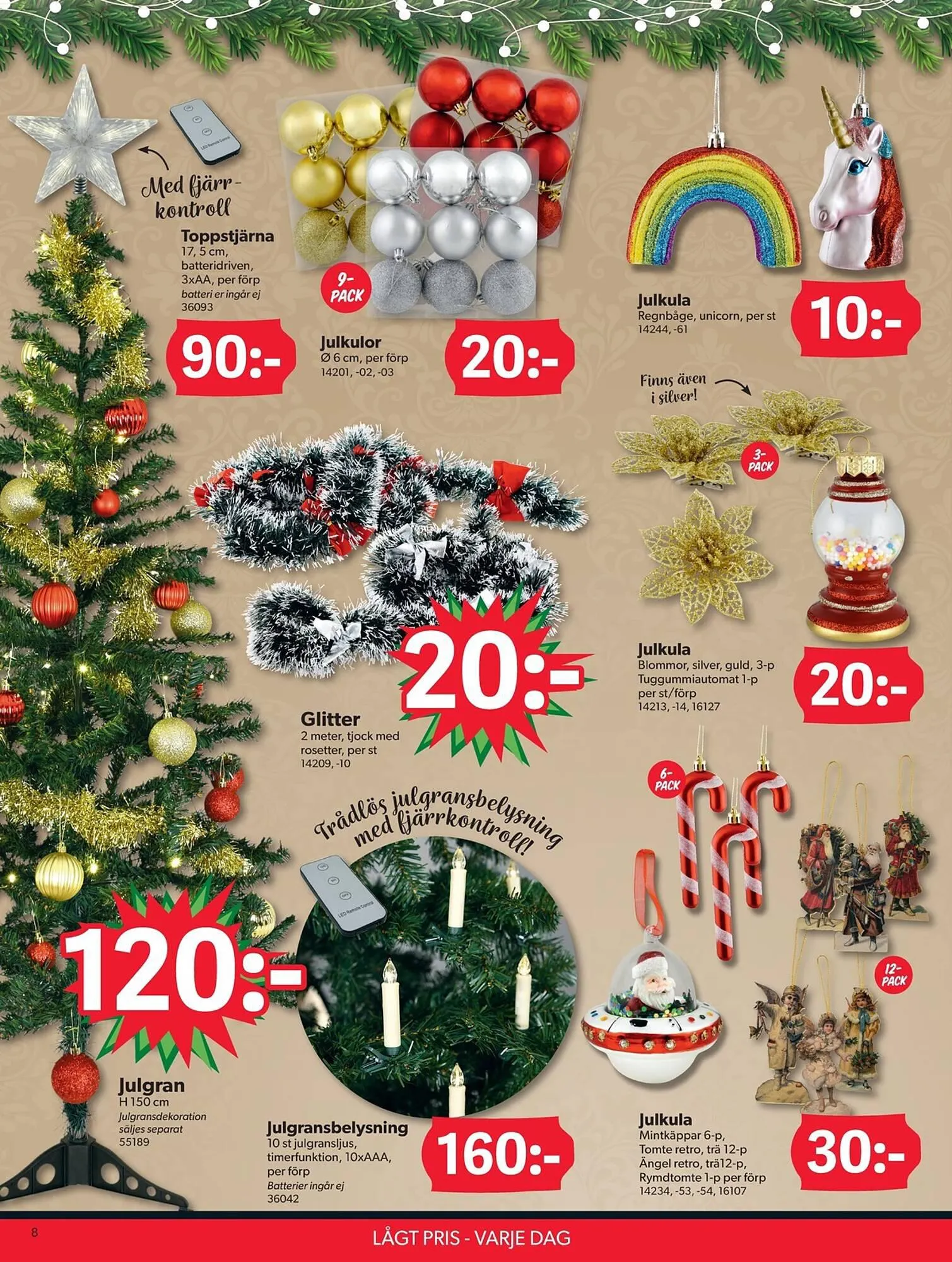 DollarStore reklamblad från 20 november till 20 december 2023 - Reklamblad sidor 8