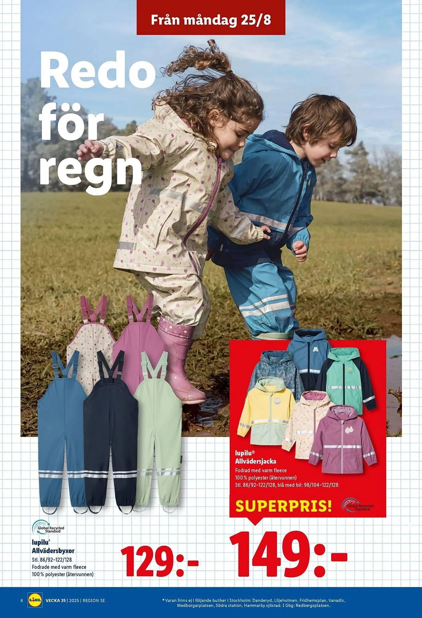 Lidl reklamblad från 11 augusti till 31 augusti 2025 - Reklamblad sidor 6
