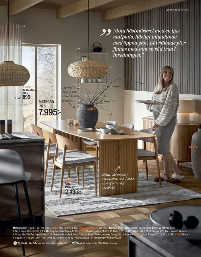 Höst & vinter 2024 från 18 september till 31 december 2024 - Reklamblad sidor 57