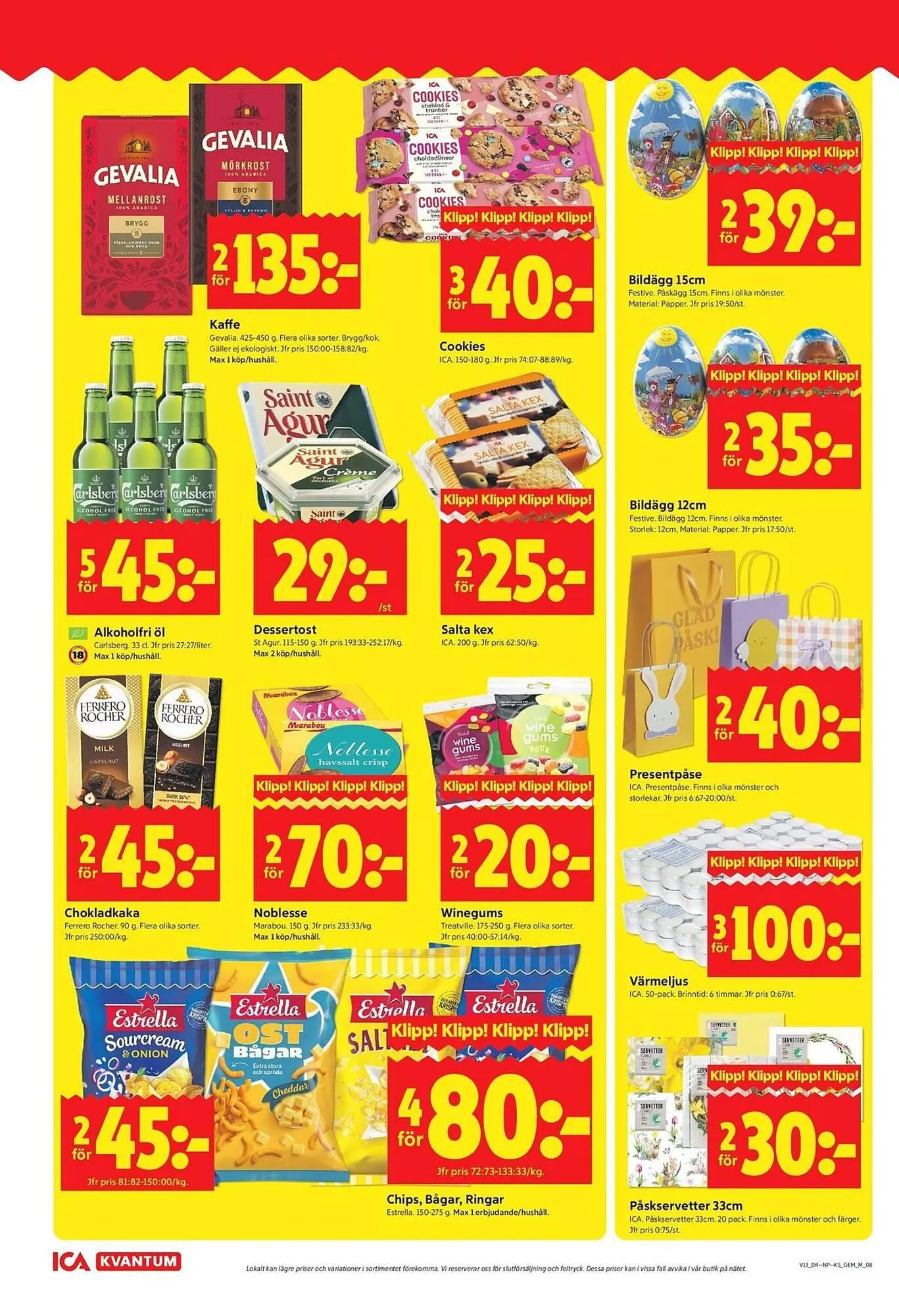 ICA Kvantum reklamblad från 23 mars till 29 mars 2026 - Reklamblad sidor 8