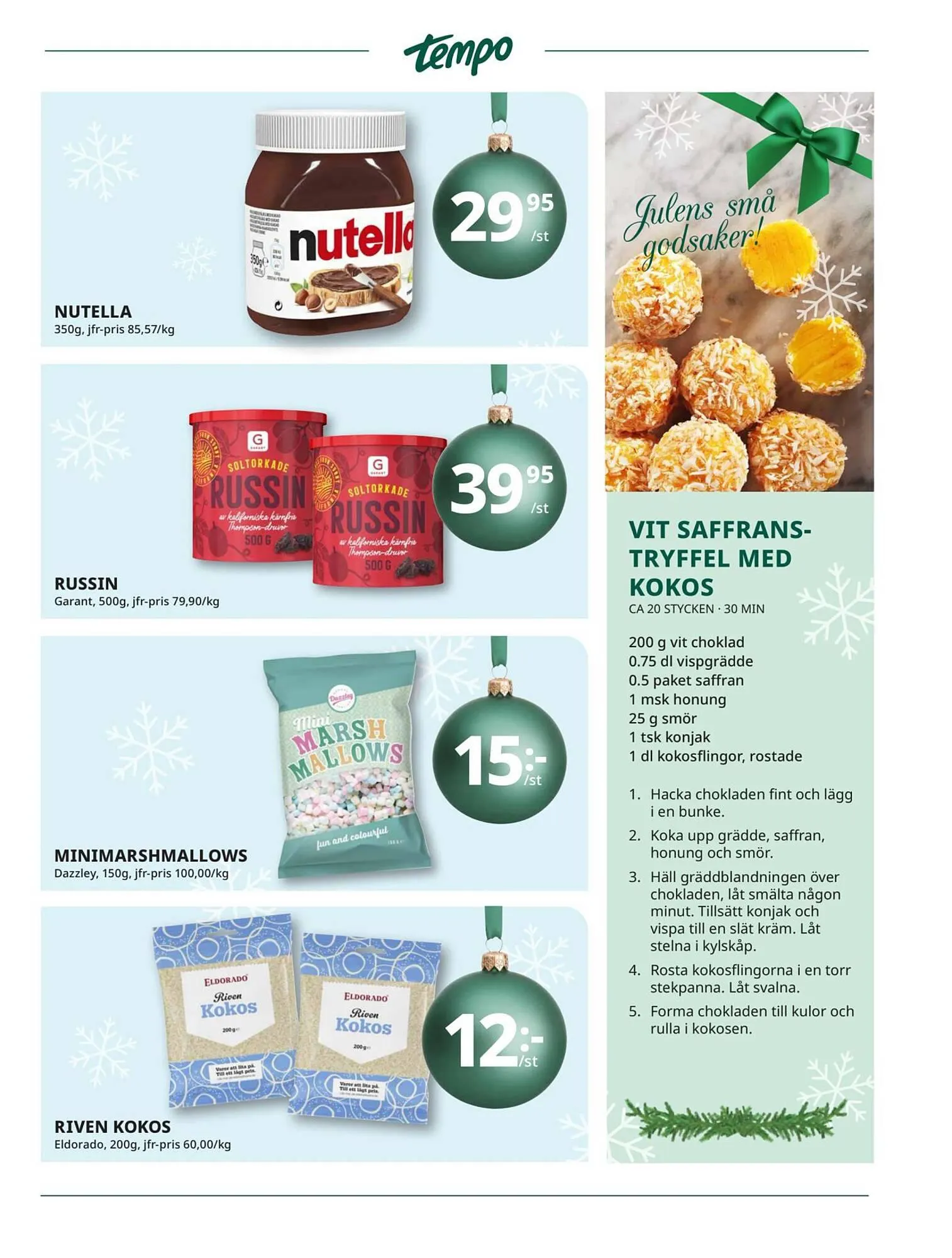Tempo reklamblad från 19 november till 26 november 2023 - Reklamblad sidor 3
