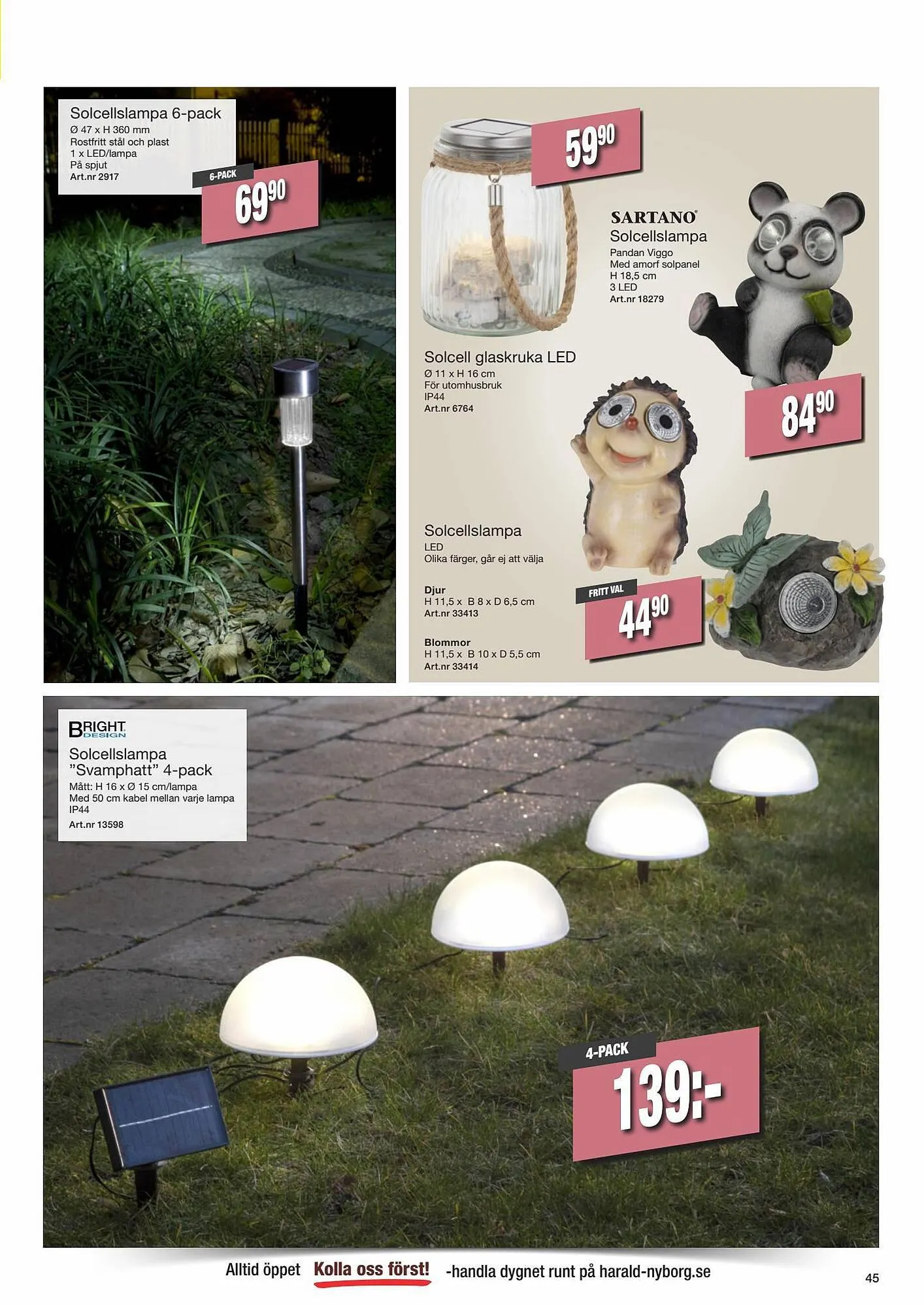 Harald Nyborg reklamblad från 11 juni till 31 oktober 2023 - Reklamblad sidor 45