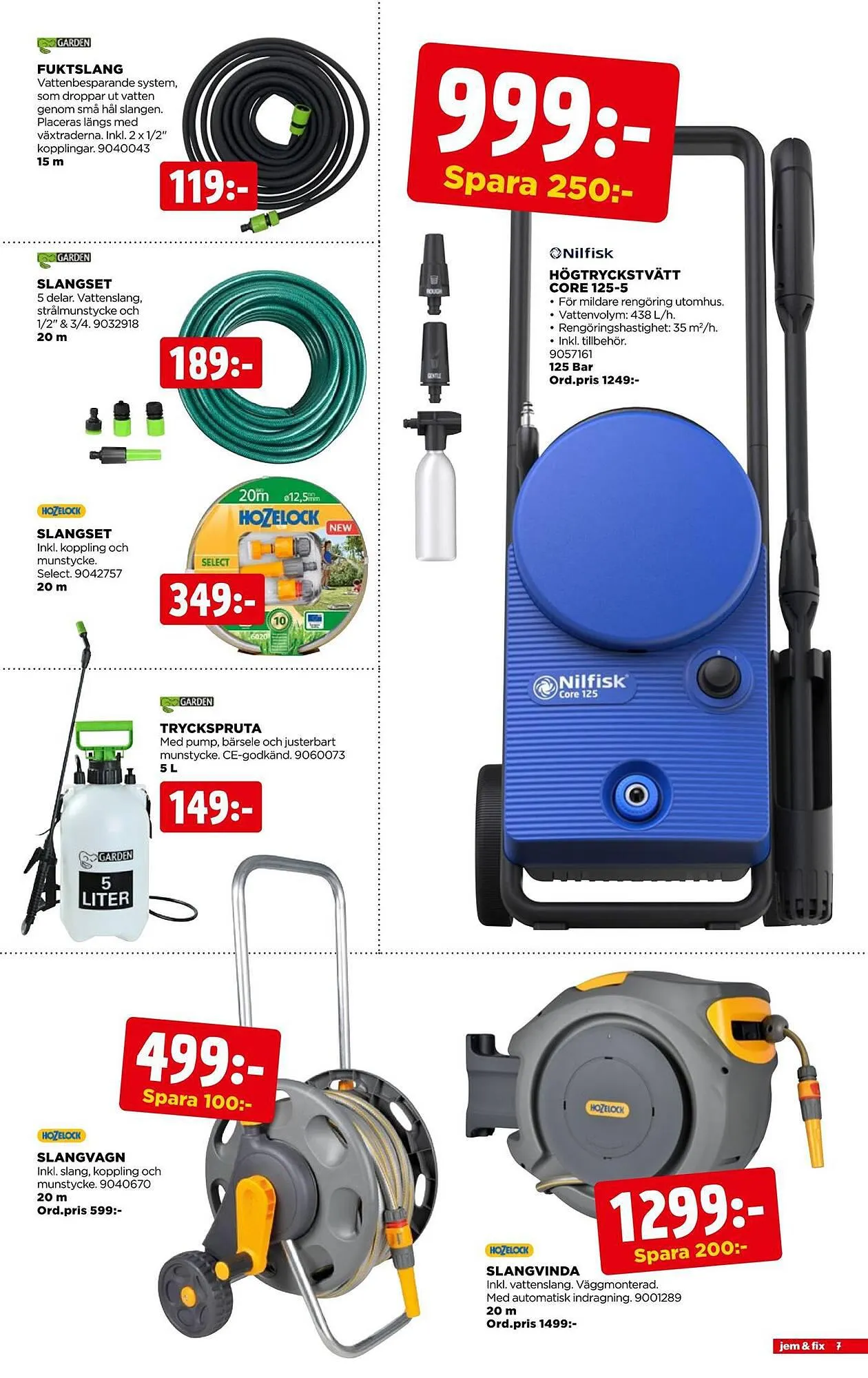 Jem&Fix reklamblad från 23 juli till 30 juli 2023 - Reklamblad sidor 7