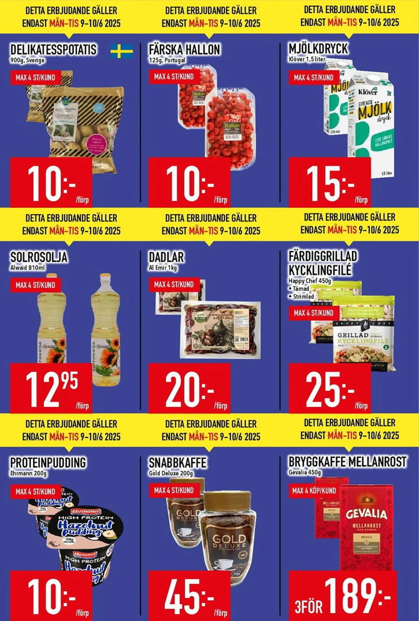 Matdax reklamblad från 9 juni till 15 juni 2025 - Reklamblad sidor 2