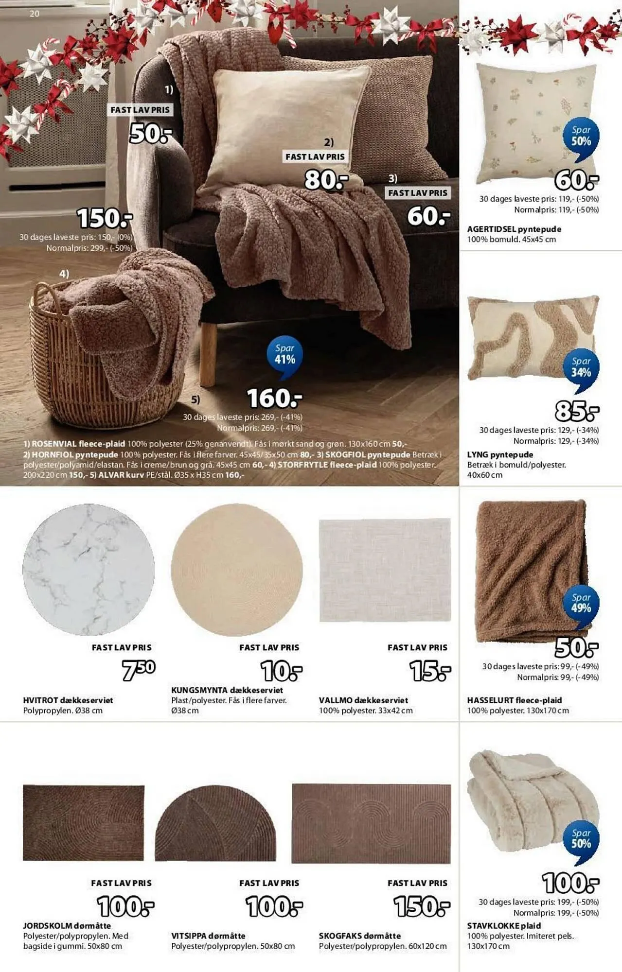 JYSK reklamblad från 31 oktober till 13 november 2025 - Reklamblad sidor 20