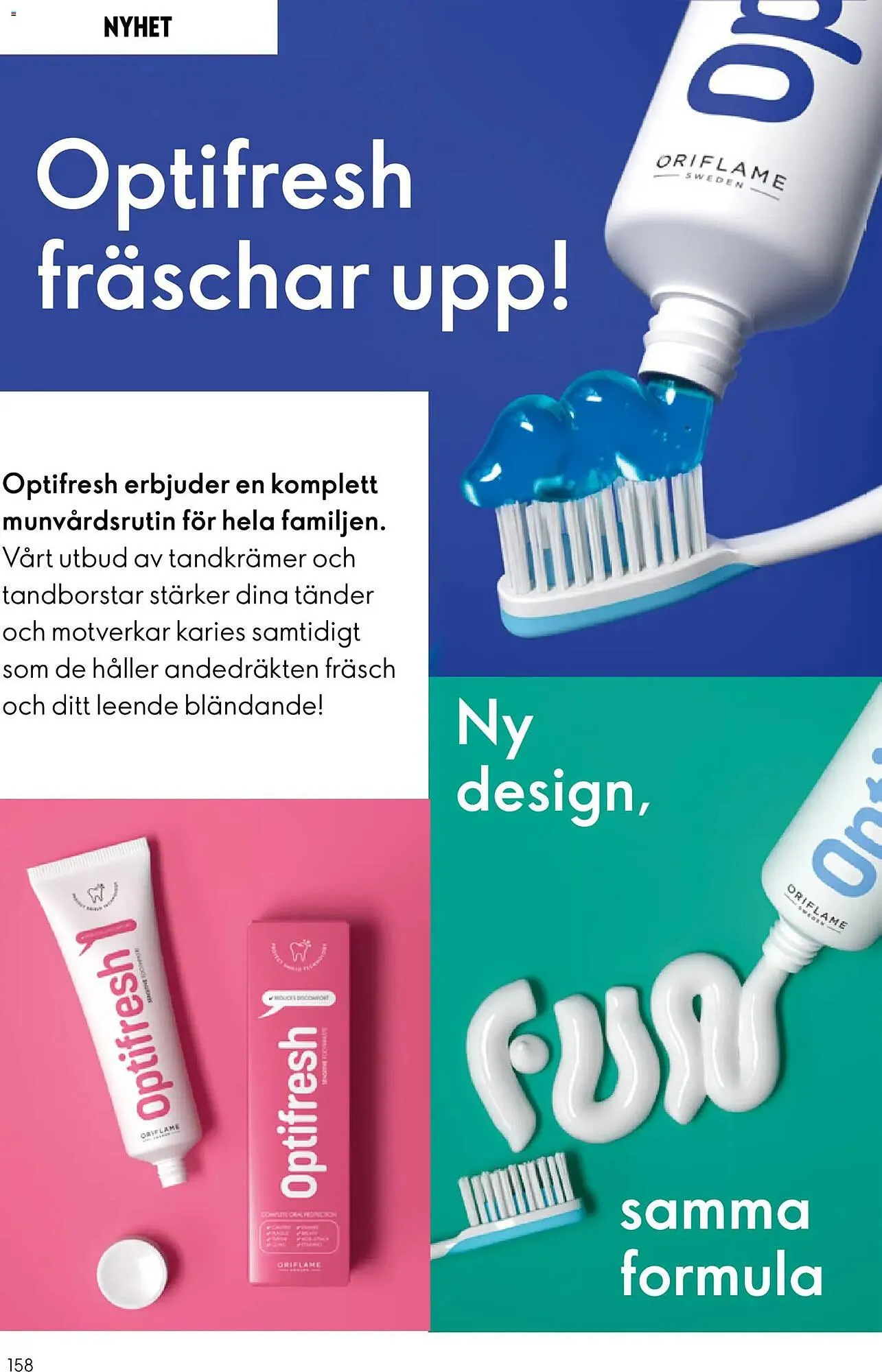 Oriflame reklamblad från 31 december till 27 januari 2026 - Reklamblad sidor 158