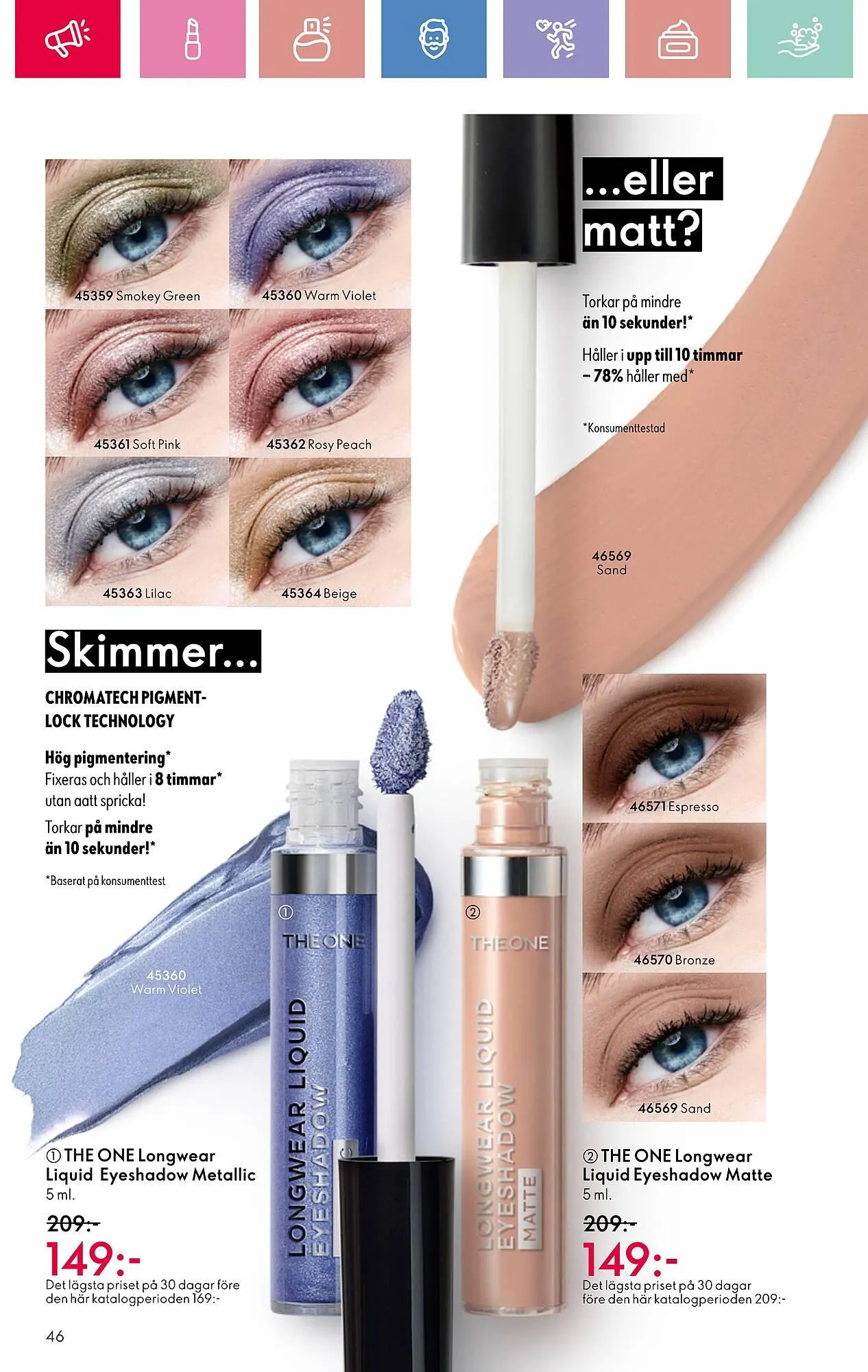 Oriflame reklamblad från 20 april till 9 maj 2025 - Reklamblad sidor 46
