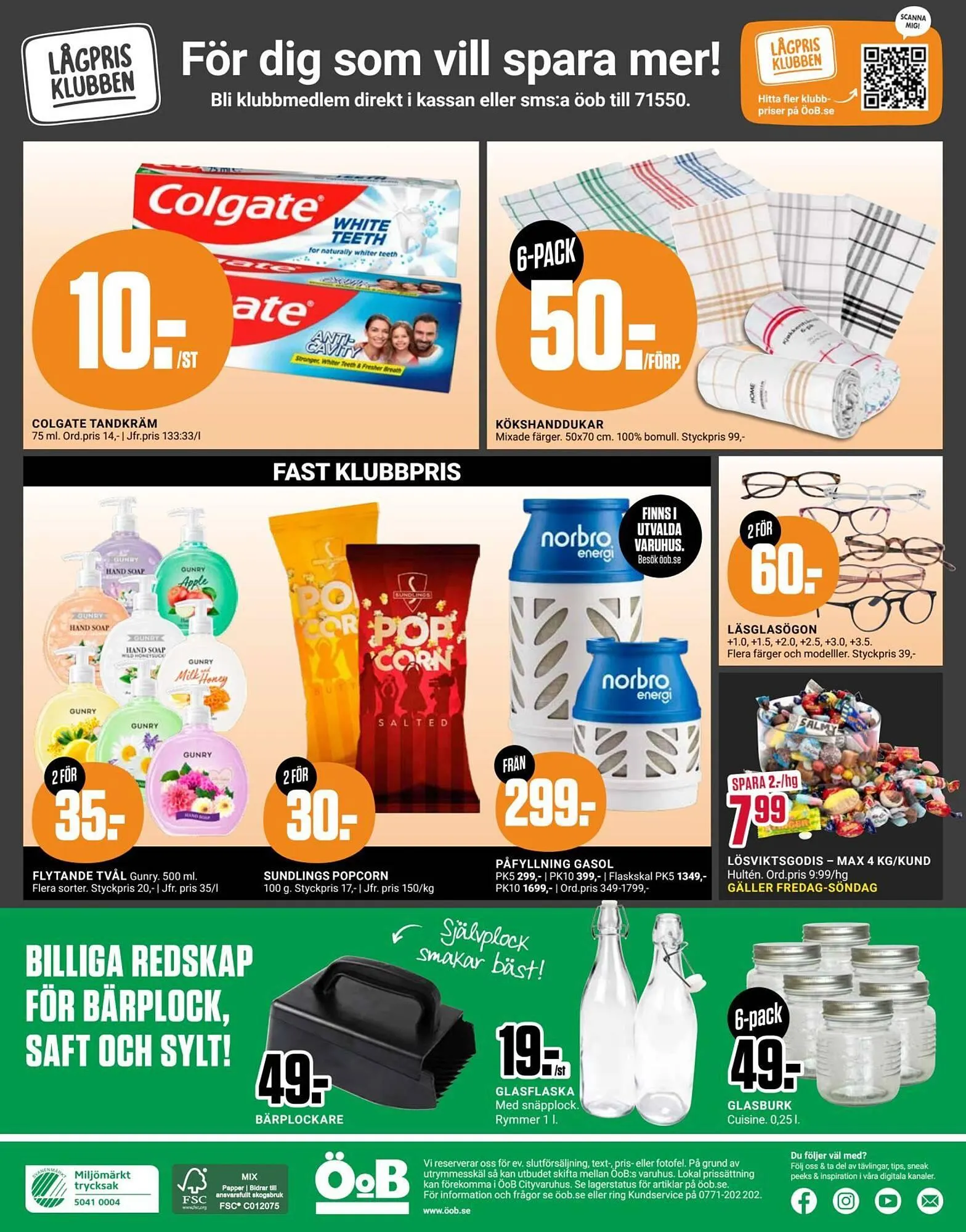 ÖoB reklamblad från 7 juli till 13 juli 2025 - Reklamblad sidor 12