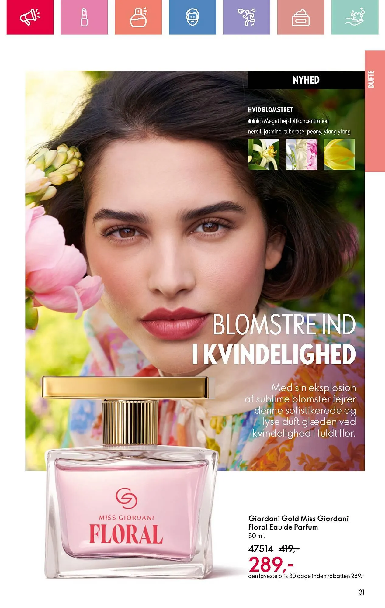 Oriflame reklamblad från 30 mars till 19 april 2025 - Reklamblad sidor 31