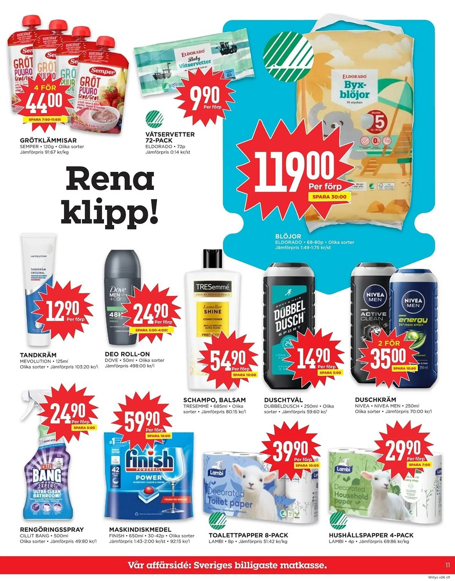 Willys reklamblad från 23 juni till 29 juni 2025 - Reklamblad sidor 11