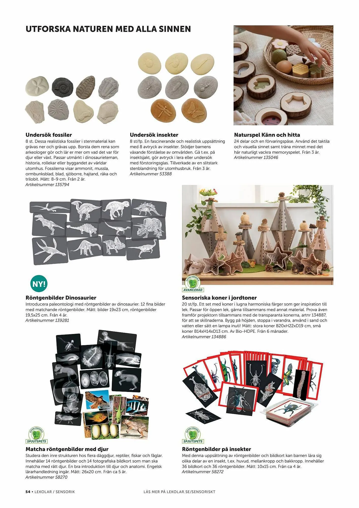 Lekolar reklamblad från 31 augusti till 2 oktober 2023 - Reklamblad sidor 54