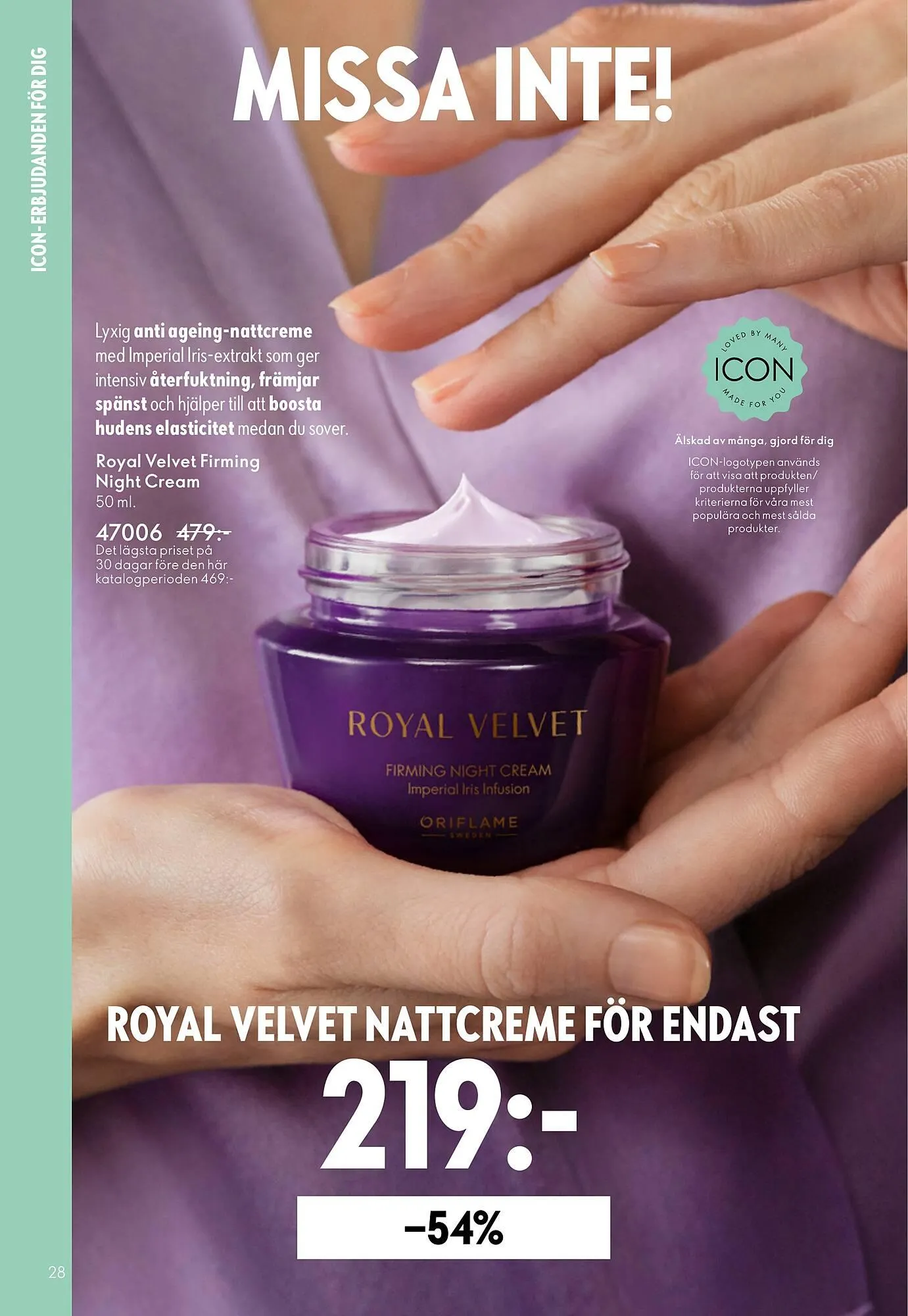 Oriflame reklamblad från 11 mars till 31 mars 2026 - Reklamblad sidor 28