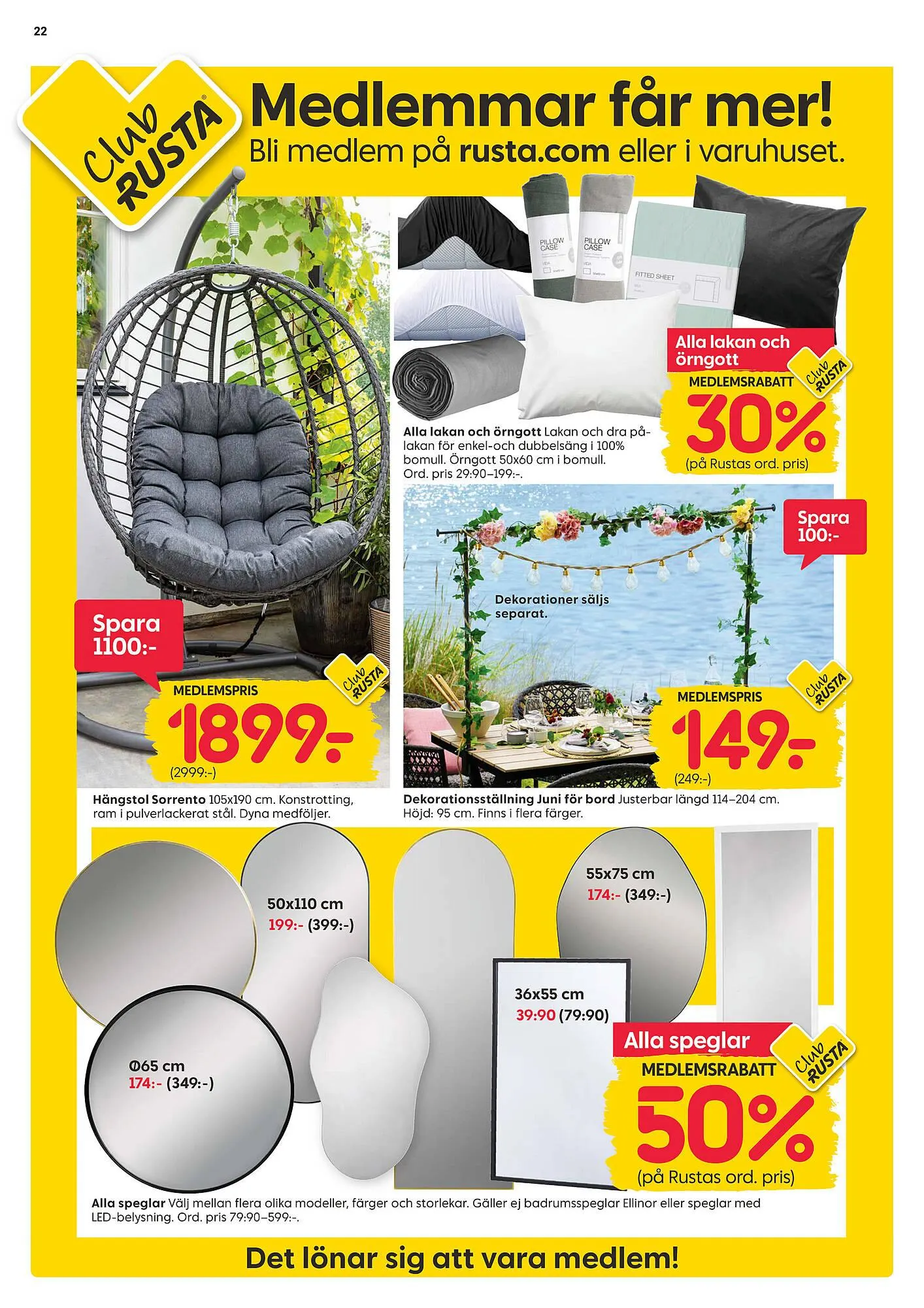 Rusta reklamblad från 26 maj till 1 juni 2025 - Reklamblad sidor 22