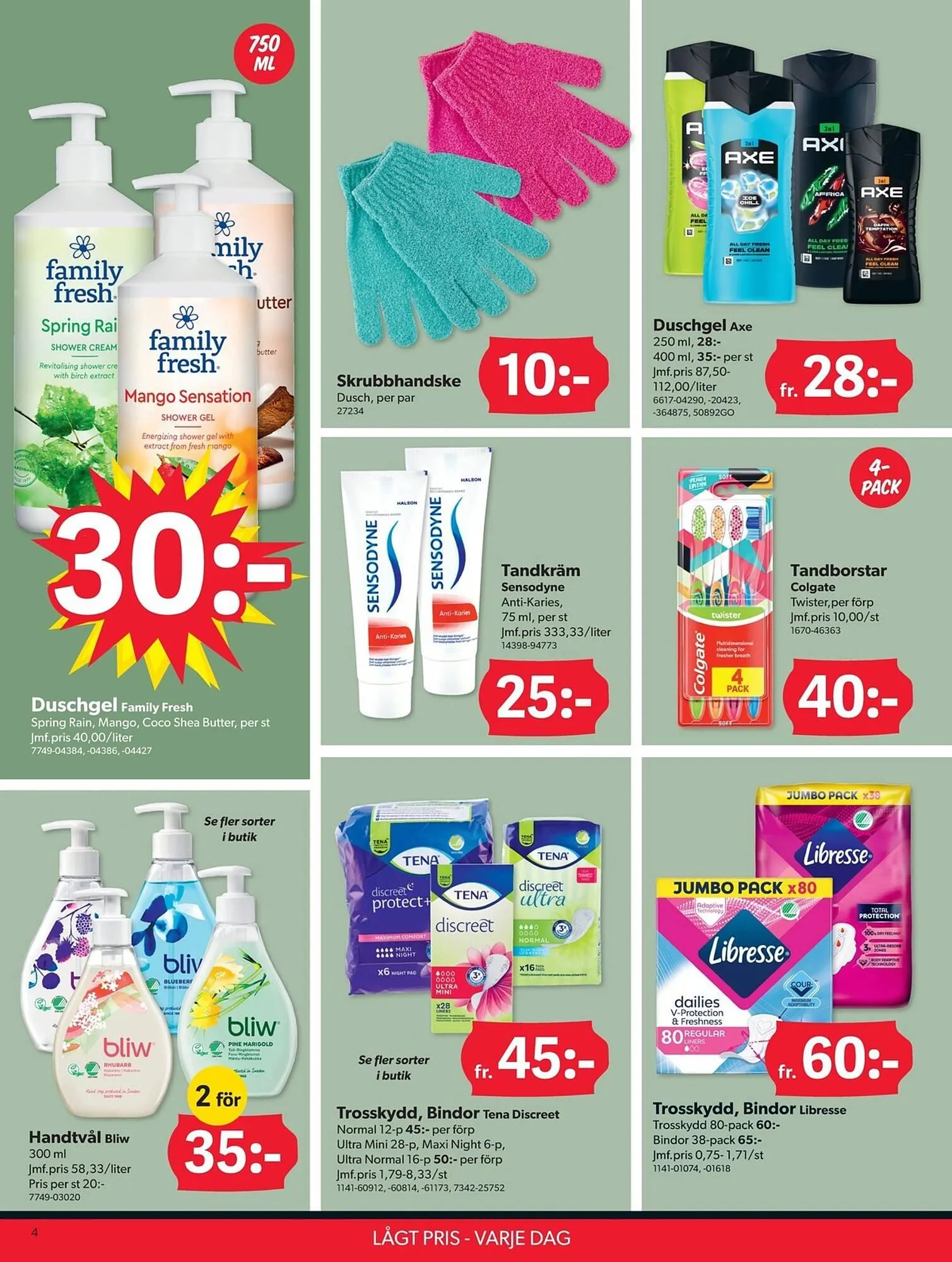 DollarStore annonsblad från 22 september till 28 september 2025 - Reklamblad sidor 4