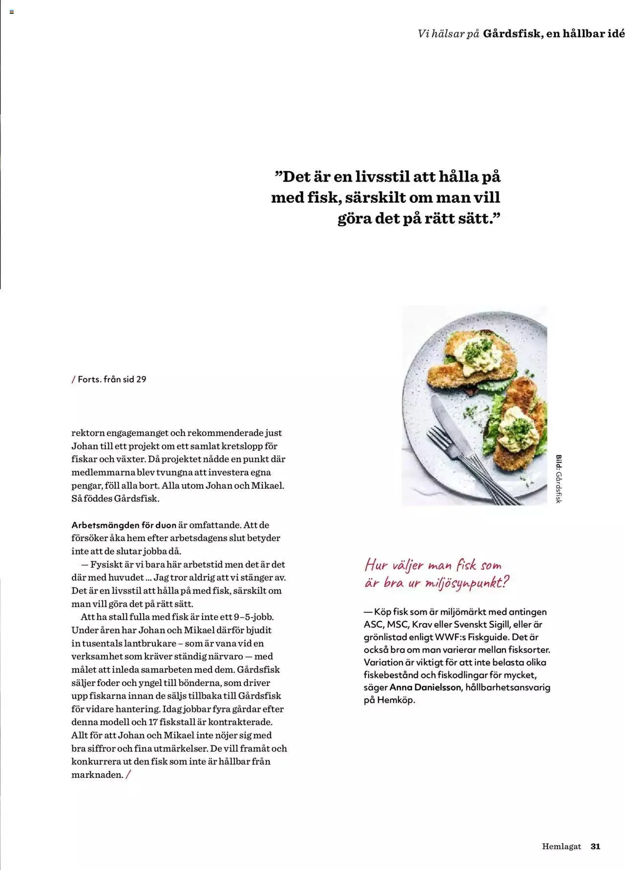 Hemköp - Hemlagat #1 2023 från 10 februari till 31 december 2023 - Reklamblad sidor 31