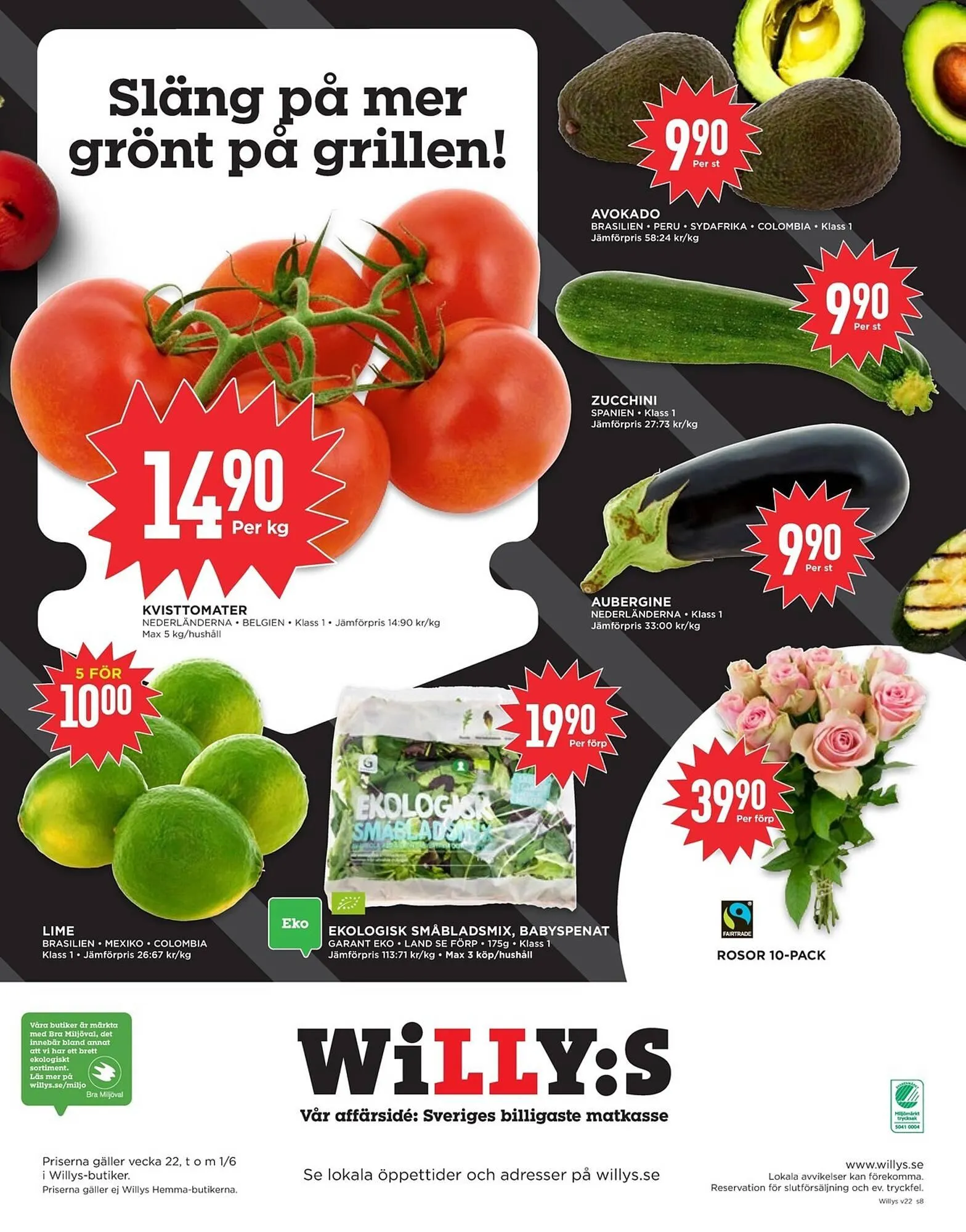 Willys reklamblad från 26 maj till 1 juni 2025 - Reklamblad sidor 8