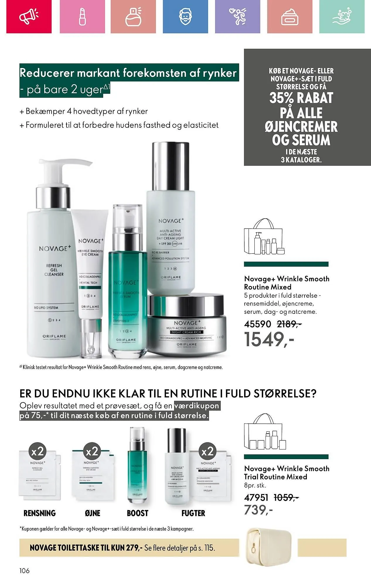 Oriflame reklamblad från 30 mars till 19 april 2025 - Reklamblad sidor 106