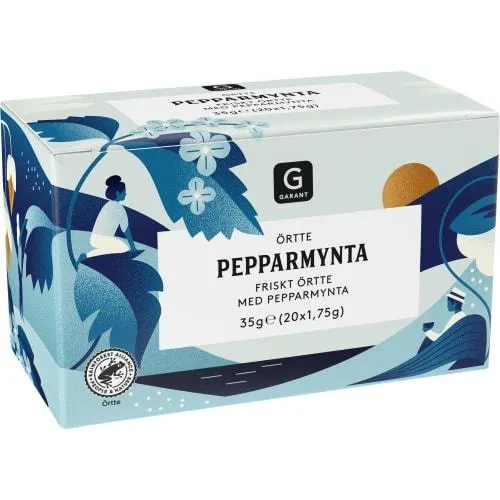 Pepparmynta Örtte