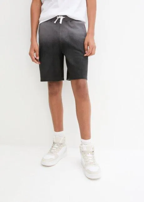 Trikåbermudas med olika färger för barn, ekologisk bomull