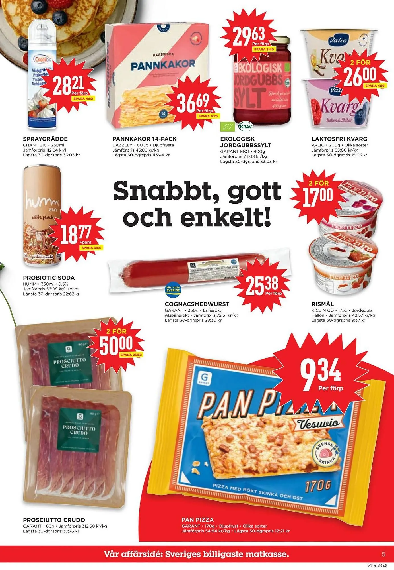 Willys reklamblad från 13 april till 20 april 2026 - Reklamblad sidor 5