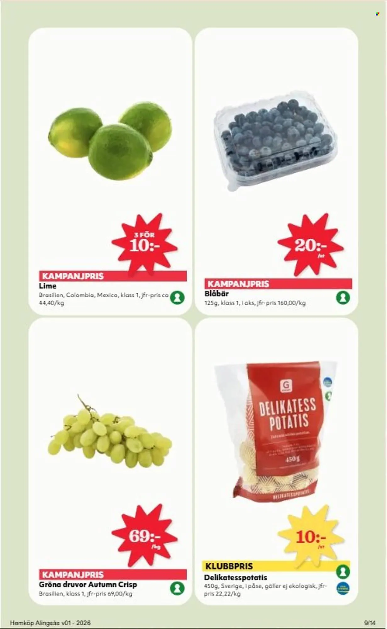 Hemköp reklamblad från 29 december till 4 januari 2026 - Reklamblad sidor 9